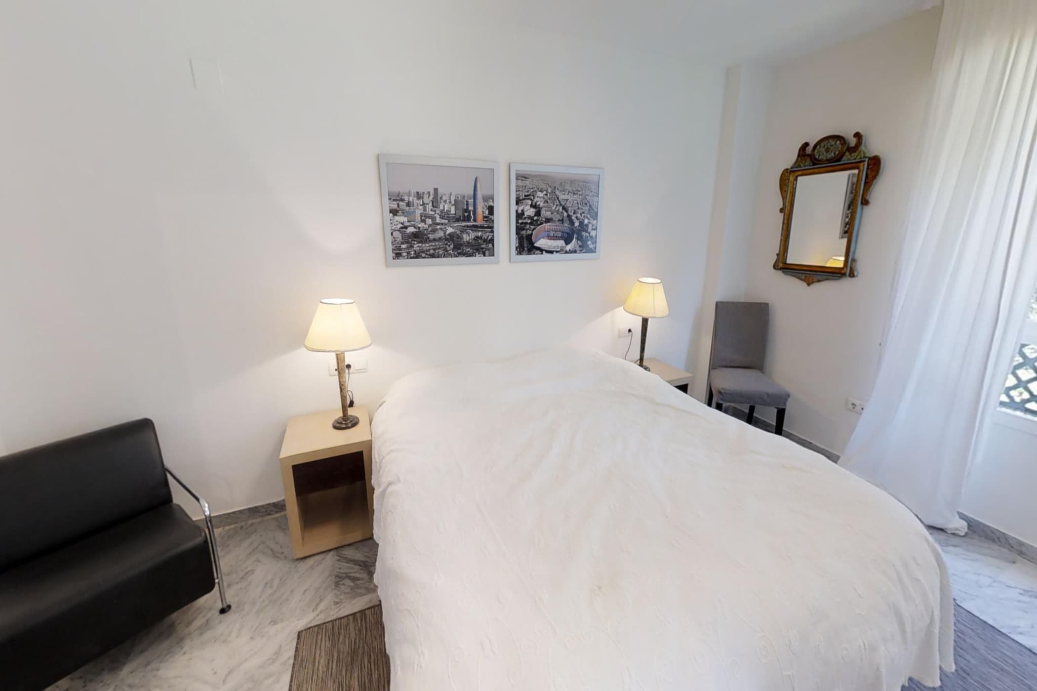 Modern Gated Apartment near Beach & Puerto Banus - Schlafzimmer