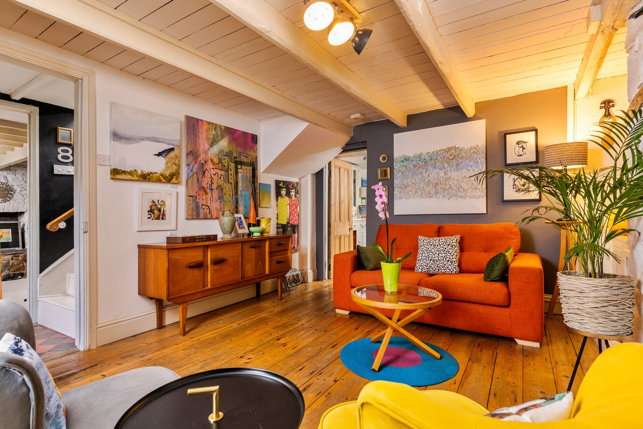 Wallis Cottage - Woonkamer