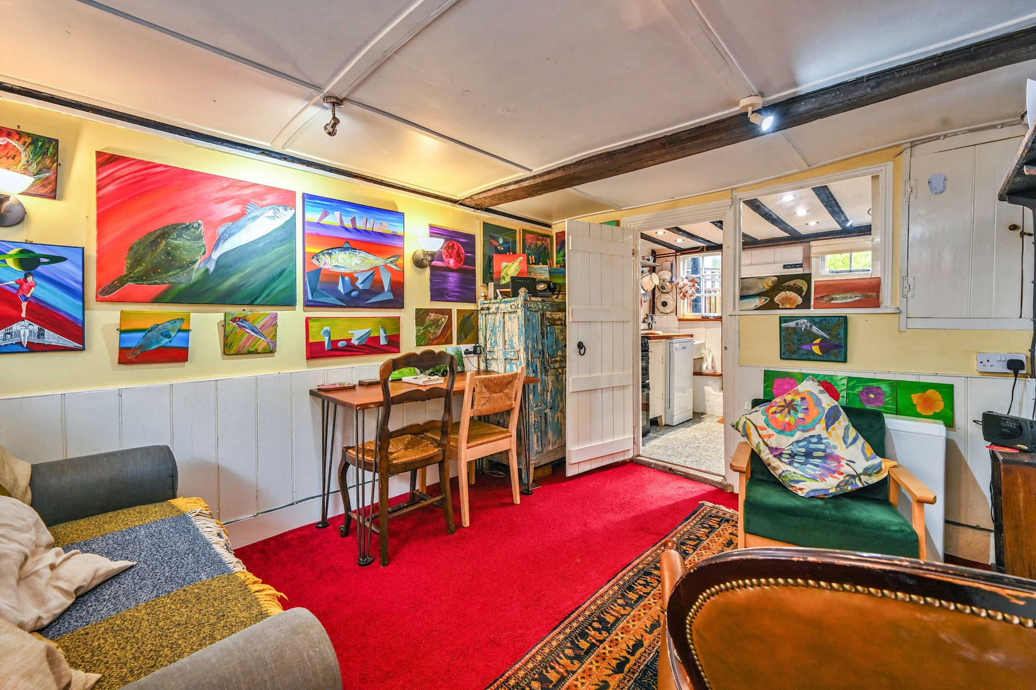 Old Town Cottage, Hastings - Wohnzimmer