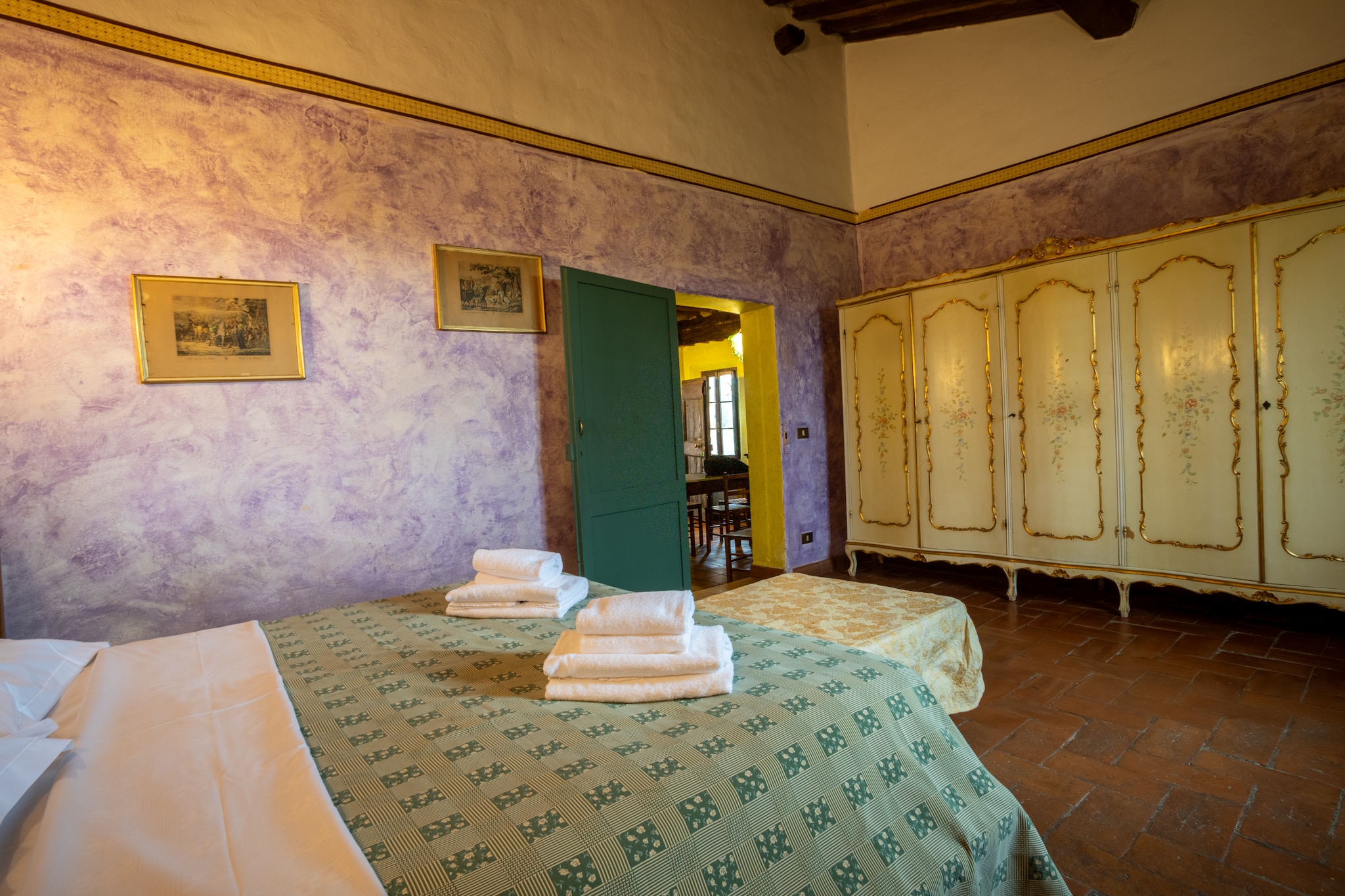 La Grotta di Montecchino App Uva - Slaapkamer