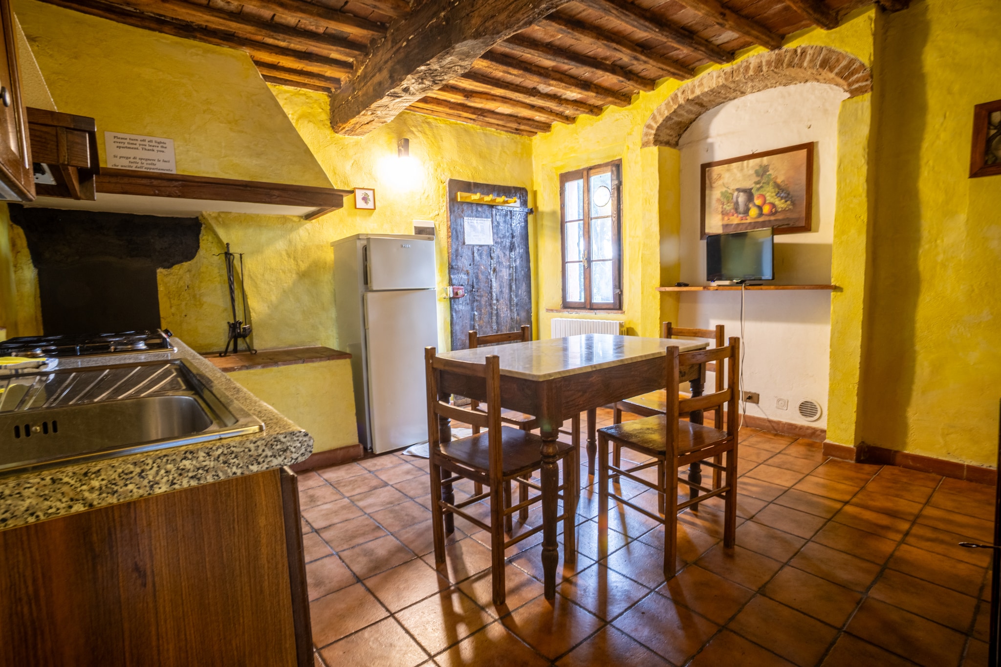 La Grotta di Montecchino App Uva - Keuken