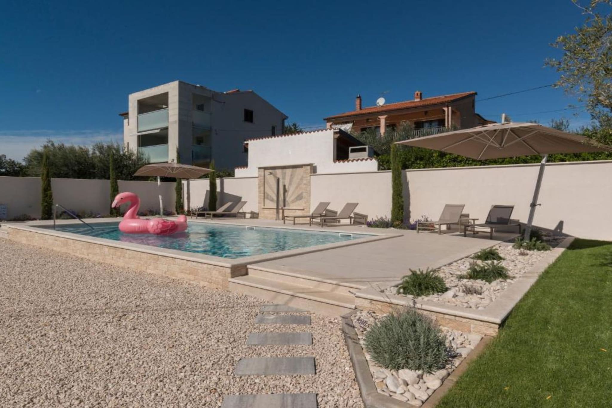 Comfort Villa Roza in Umag - Five Bedroom Villa With Pool - Schwimmbad