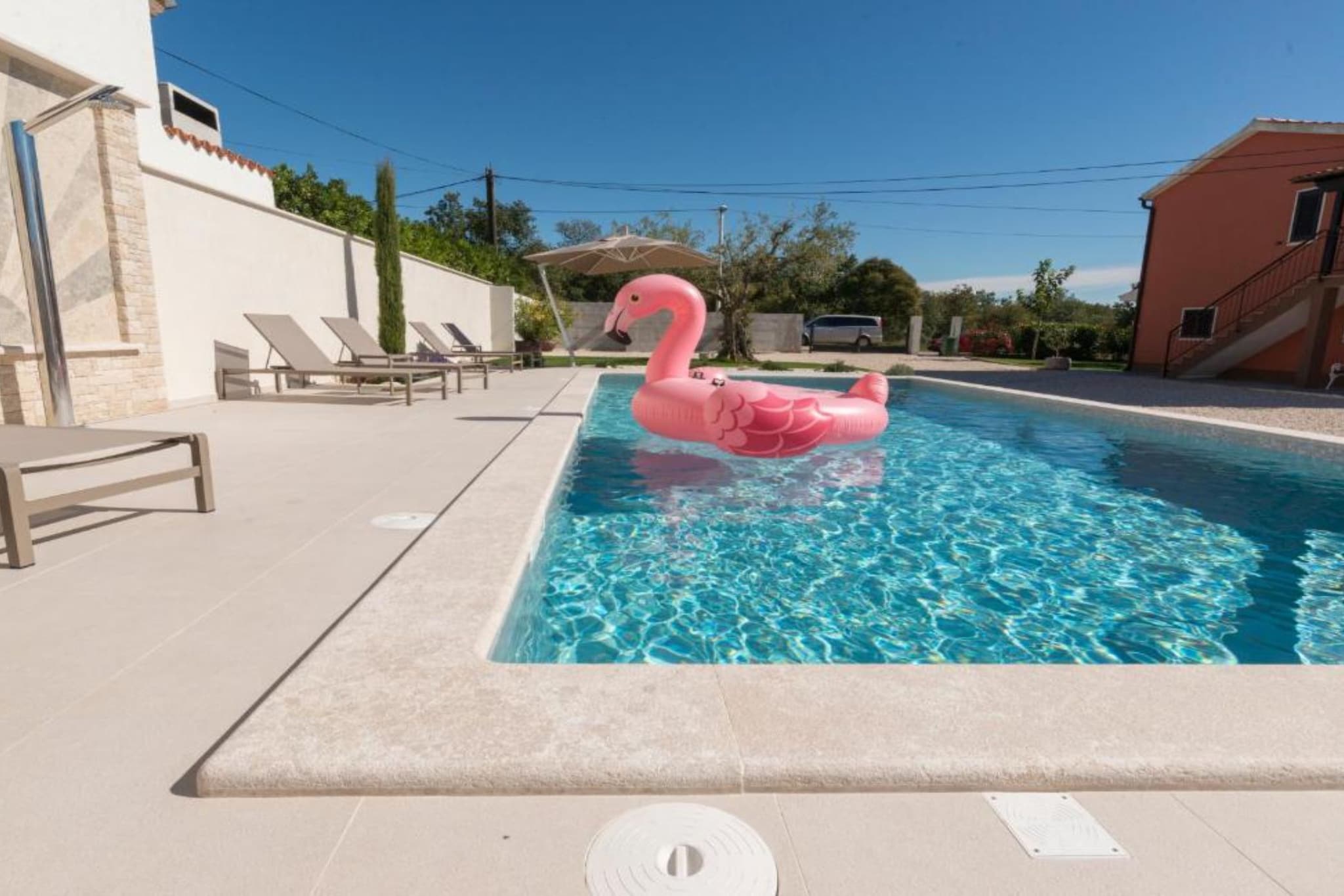 Comfort Villa Roza in Umag - Five Bedroom Villa With Pool - Schwimmbad