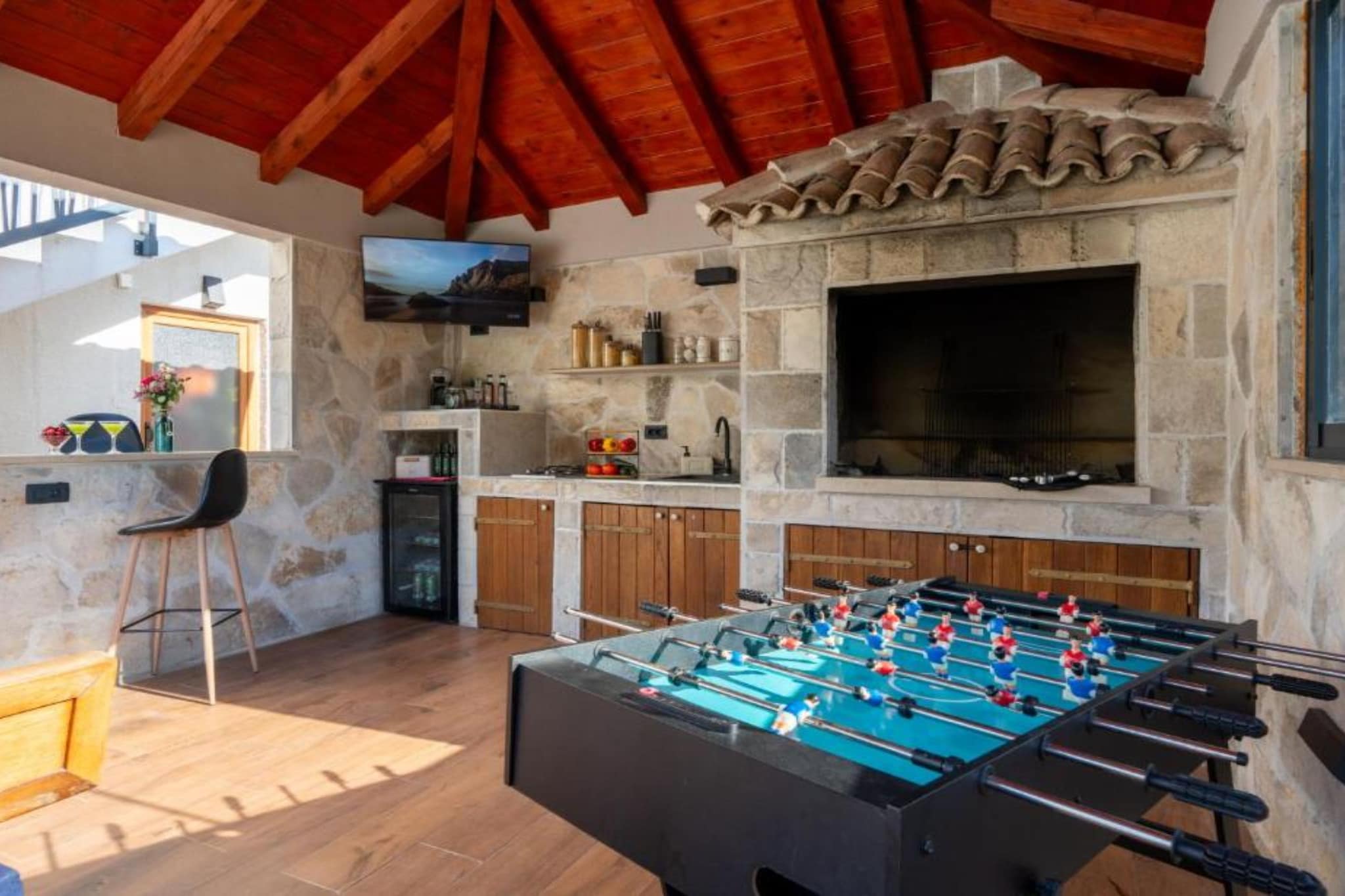 Peaceful Holiday Home Ivona - Three Bedroom Villa with Swimming Pool and Hot-Tub - Faciliteiten
