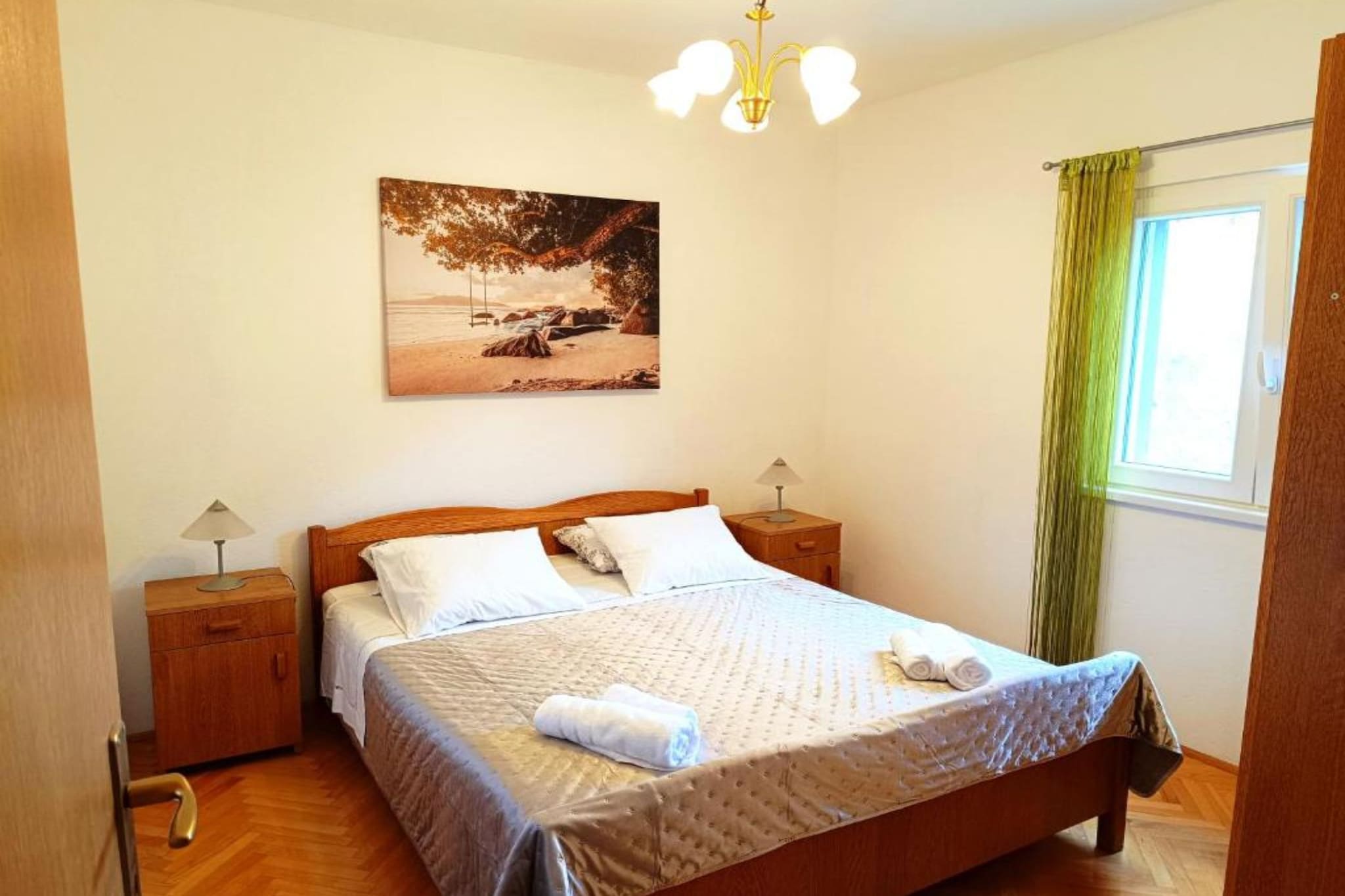 Adam Apartment Near the Airport - TwoBedroom Apartment - Slaapkamer