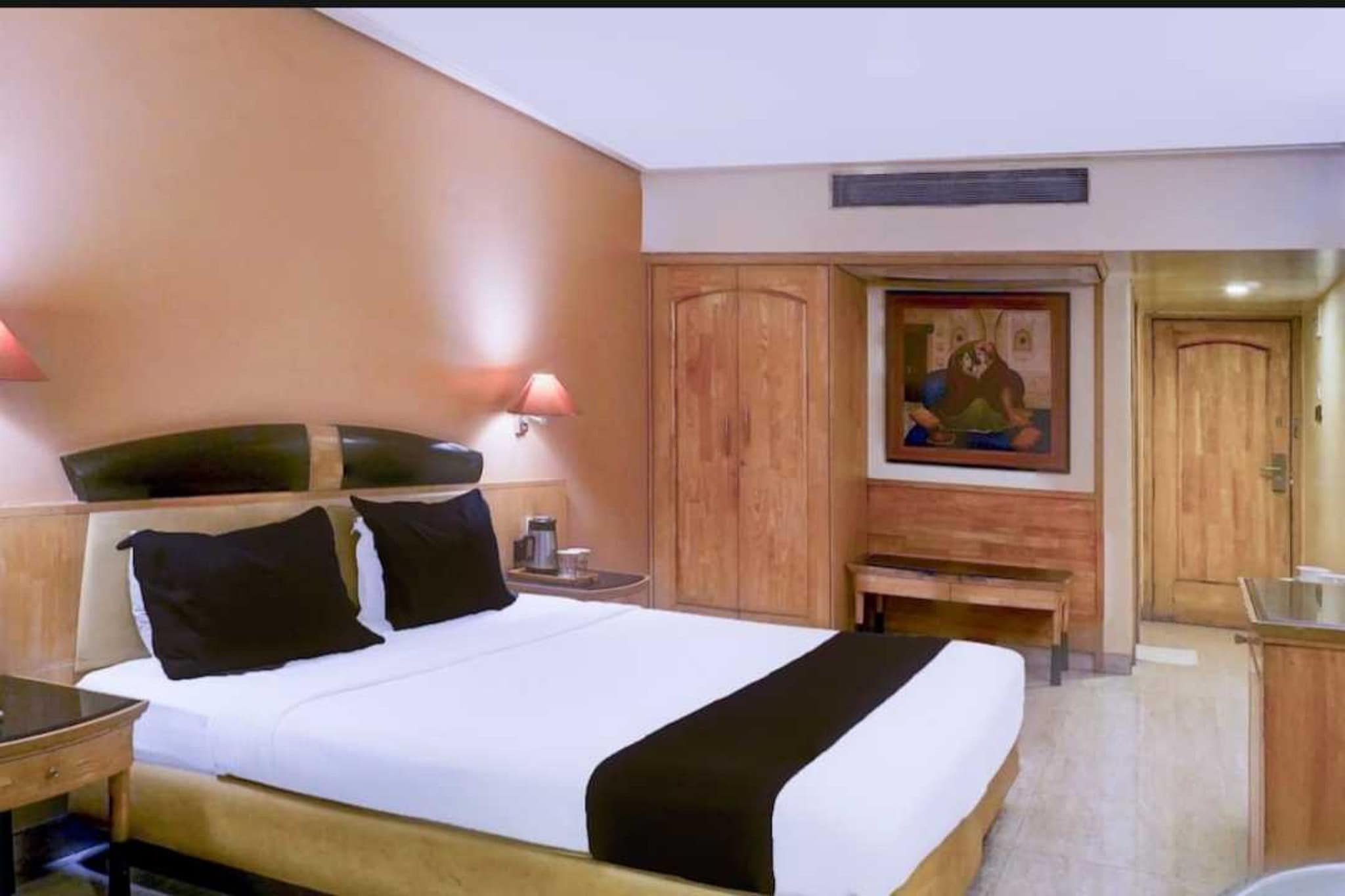 Enjoy a comfortable and hassle-free experience at our thoughtfully designed property. Each room is equipped with modern amenities, cozy bedding, and elegant decor to make you feel right at home. Located conveniently with easy access to public transport and major attractions, it's perfect for both business and leisure travelers. Cleanliness and guest comfort are our top priorities, and our team is available 24/7 to assist you throughout your stay.
Unmarried couples are warmly welcome at this property.
Guests with local ID proof are warmly welcome.
Foreign guests are welcome and allowed to stay at this property without any restrictions
Early Check-In Policy: A full day’s room rate will be charged for check-ins before 6:00 AM. Complimentary early check-in is available between 6:00 AM and 10:00 AM, subject to room availability.
Check-in is only available to guests aged 18 and above. Please provide a government-issued ID to confirm your age.