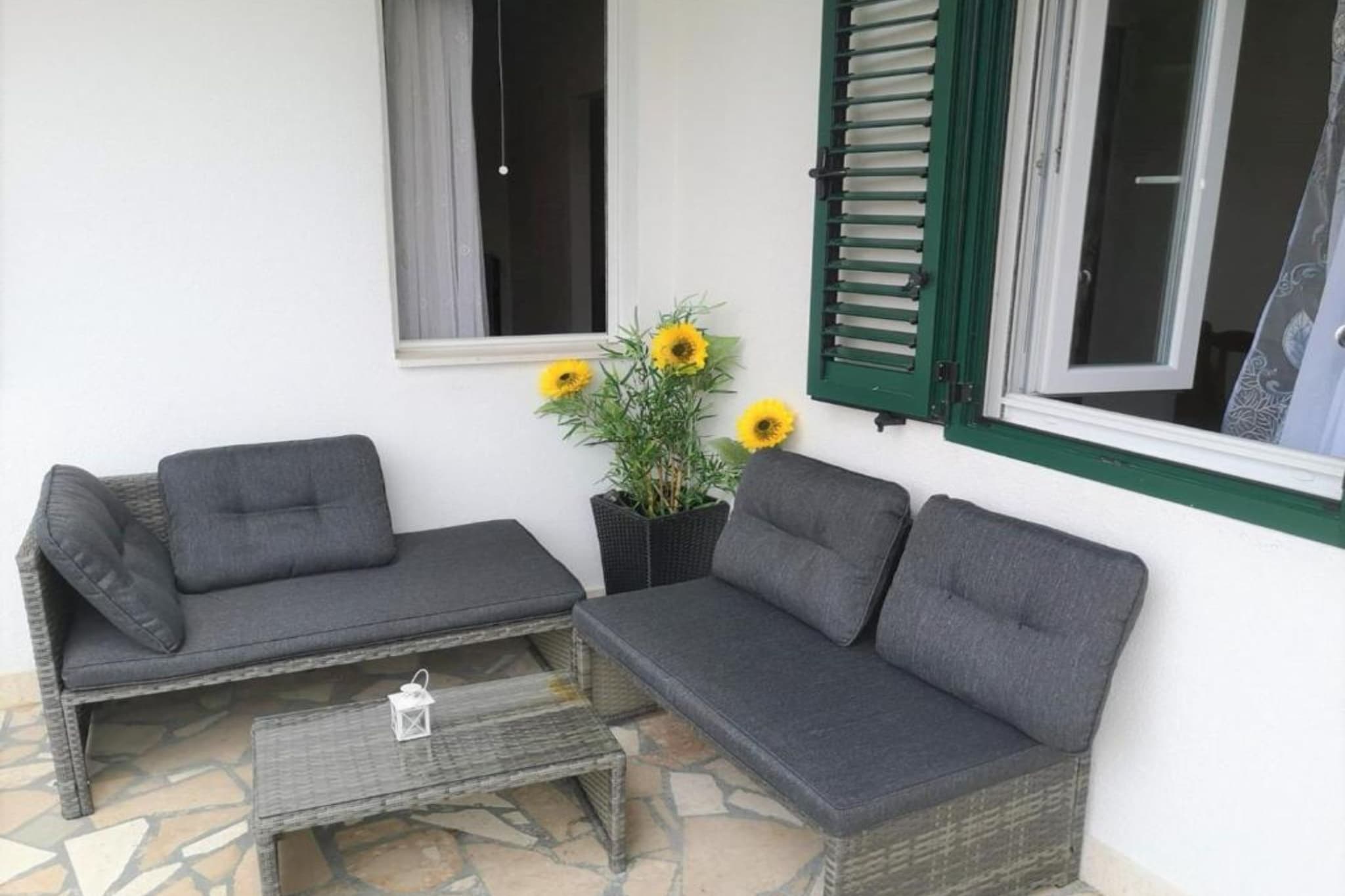 Apartments Kao Nekad - One bedroom apartment - Terrace balcony