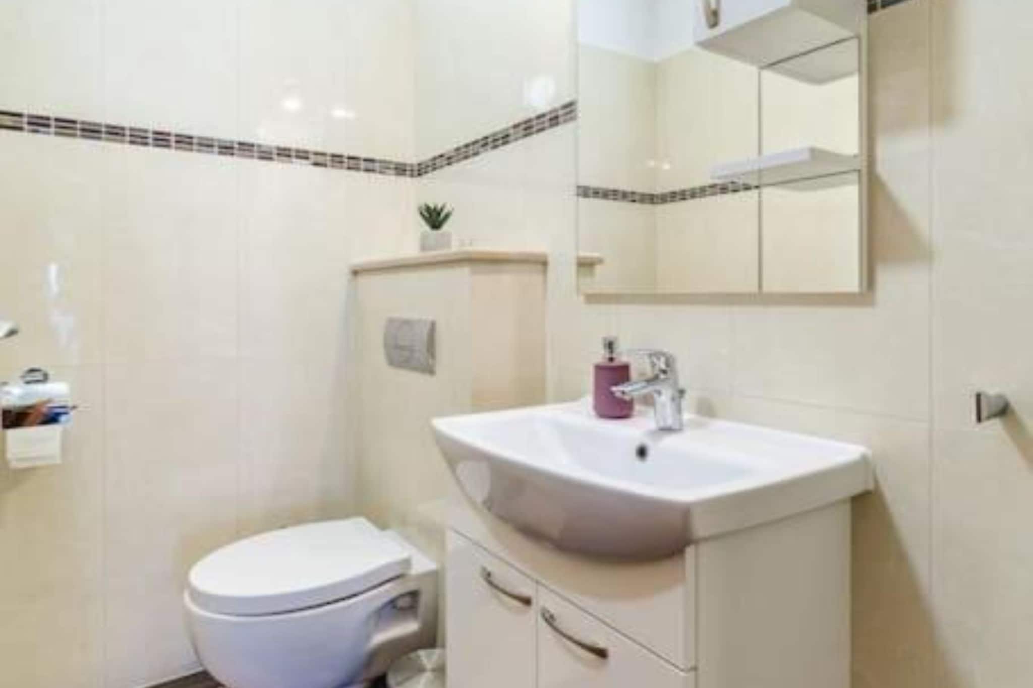 Sutivan Sea Terrace Apartment - Three Bedroom Apartment with Sea View and Terrace - Badkamer