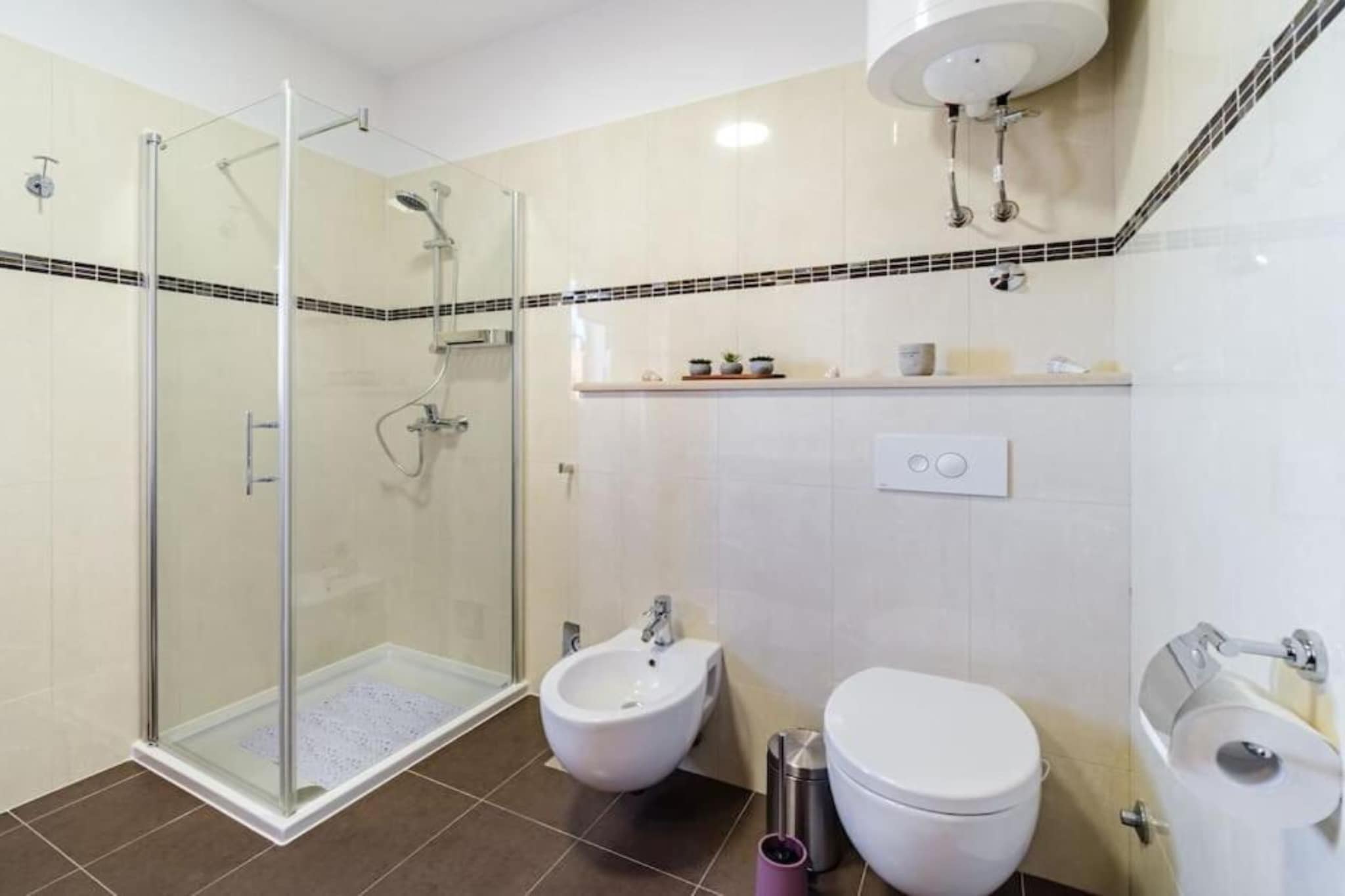 Sutivan Sea Terrace Apartment - Three Bedroom Apartment with Sea View and Terrace - Badkamer