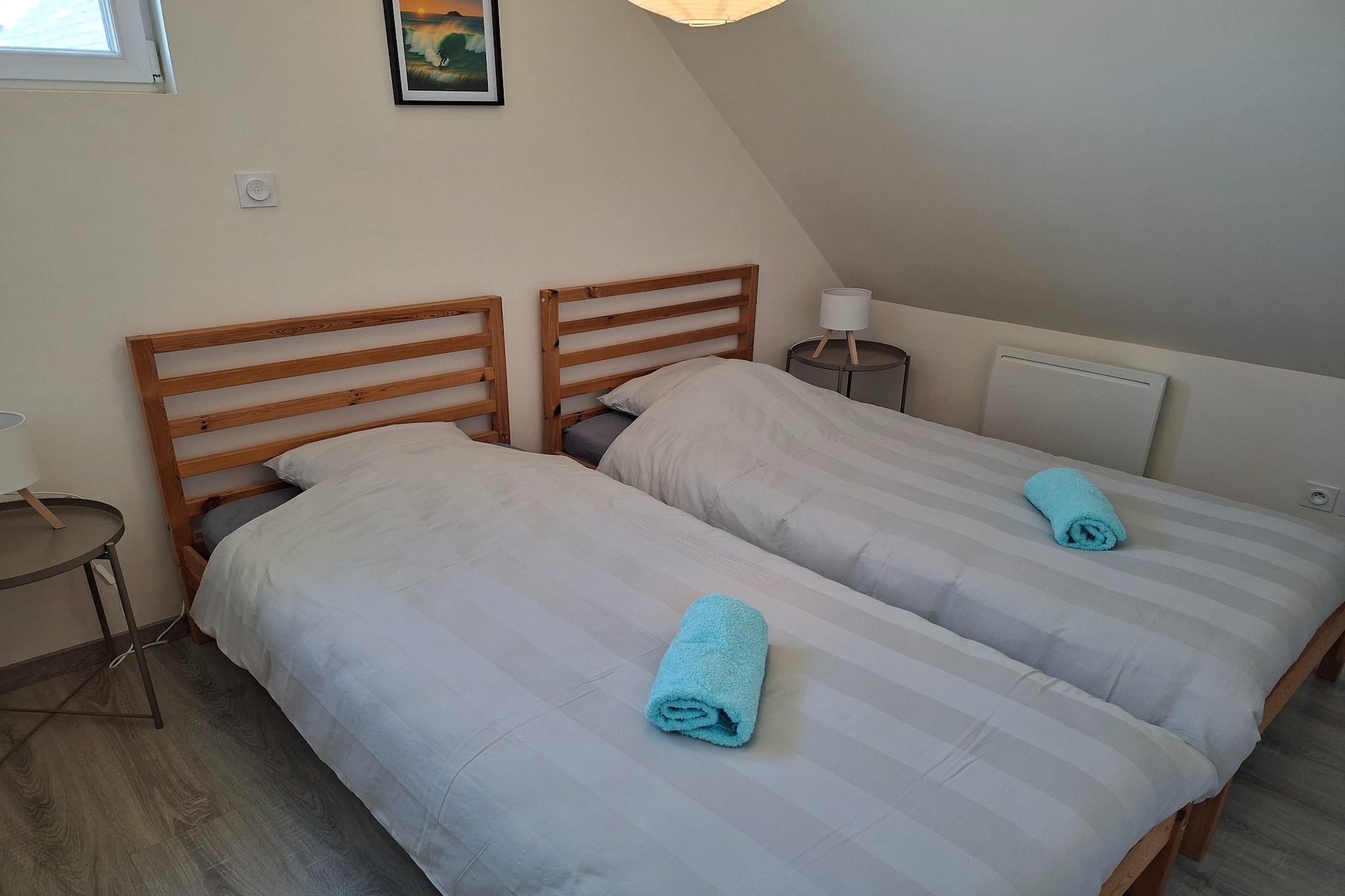 Ferienhaus mit Panoramablick Le Conquet - Slaapkamer