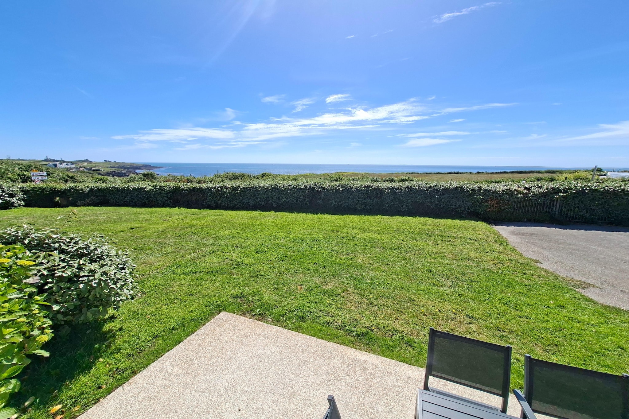 Ferienhaus mit Panoramablick Le Conquet - Terrasbalkon
