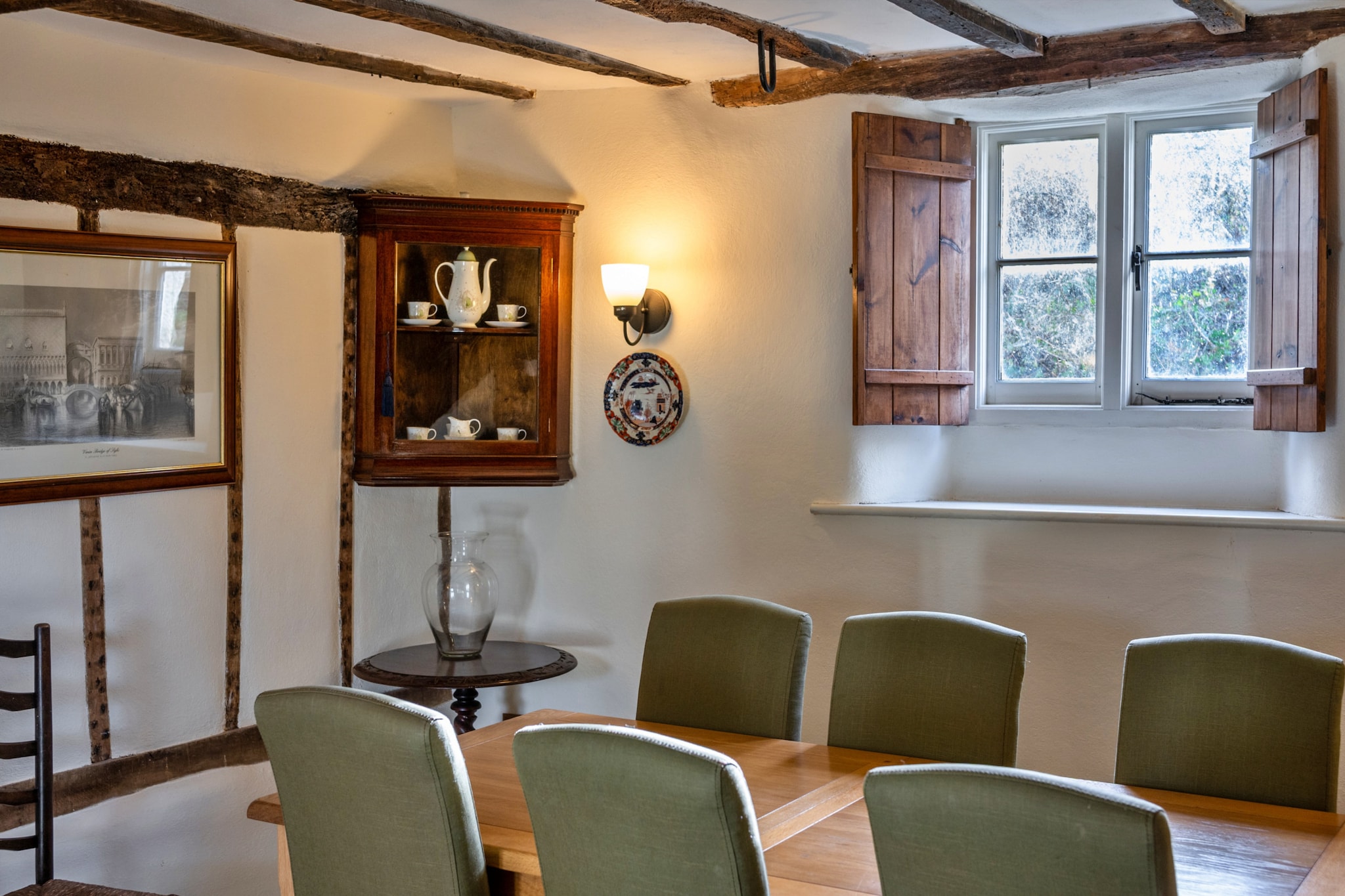 Syncocks Farm Cottage - Eetkamer