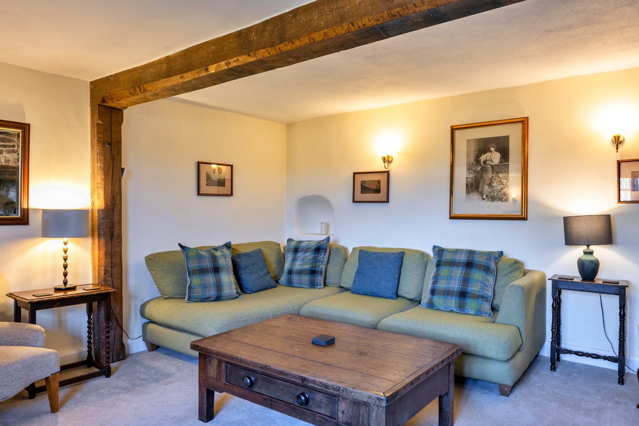Syncocks Farm Cottage - Woonkamer