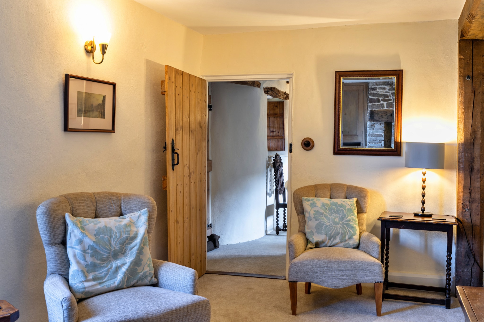 Syncocks Farm Cottage - Woonkamer
