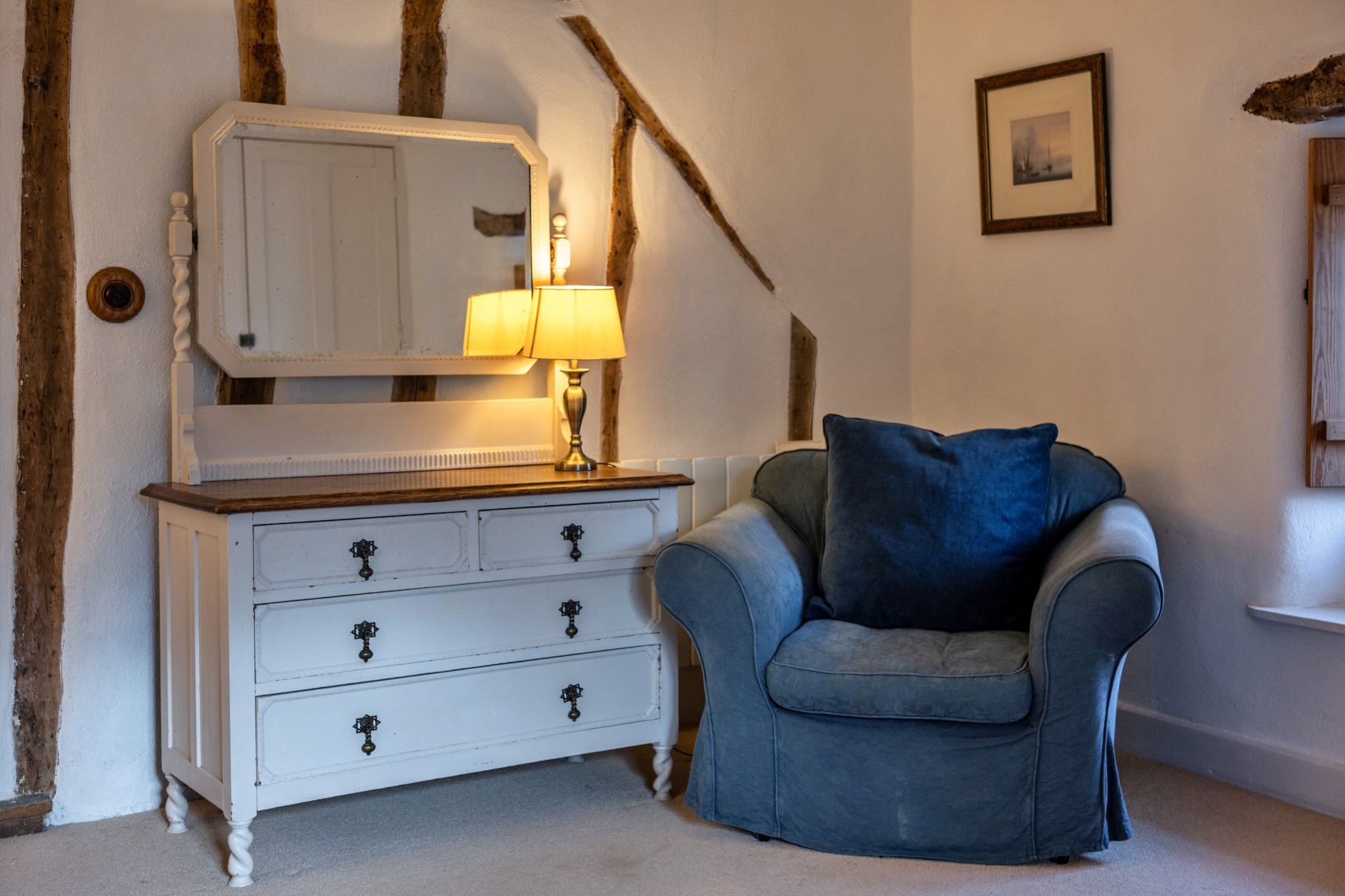 Syncocks Farm Cottage - Woonkamer