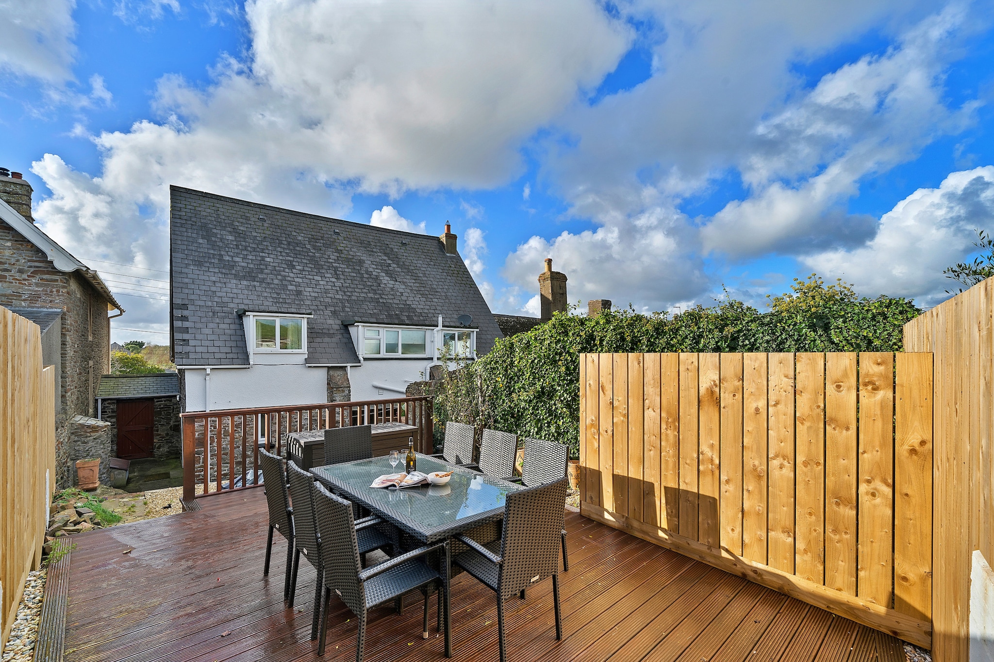 The Old School House at Instow - Terrasbalkon