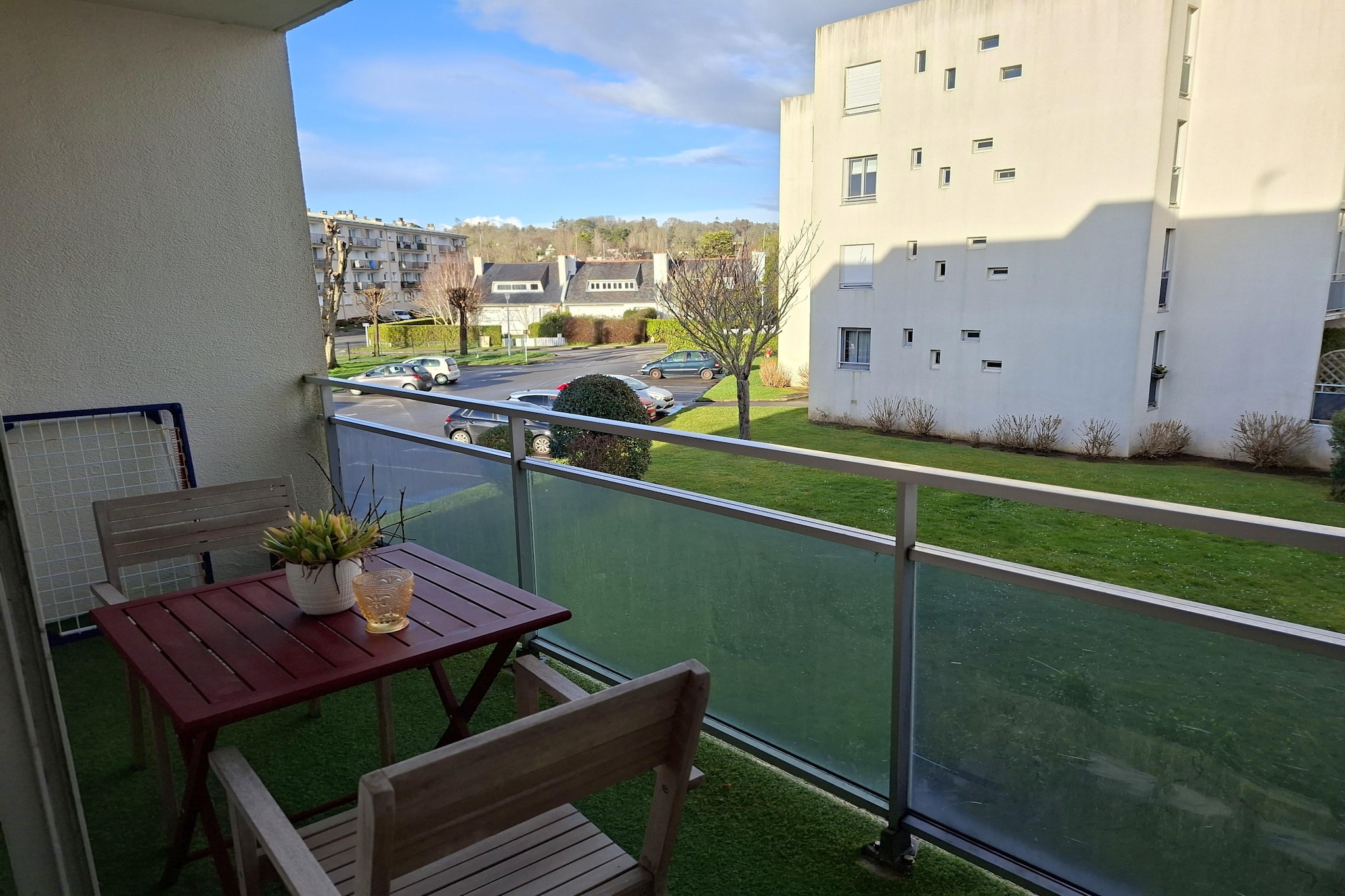 Ferienwohnung in Plougonvelin - Terrasbalkon