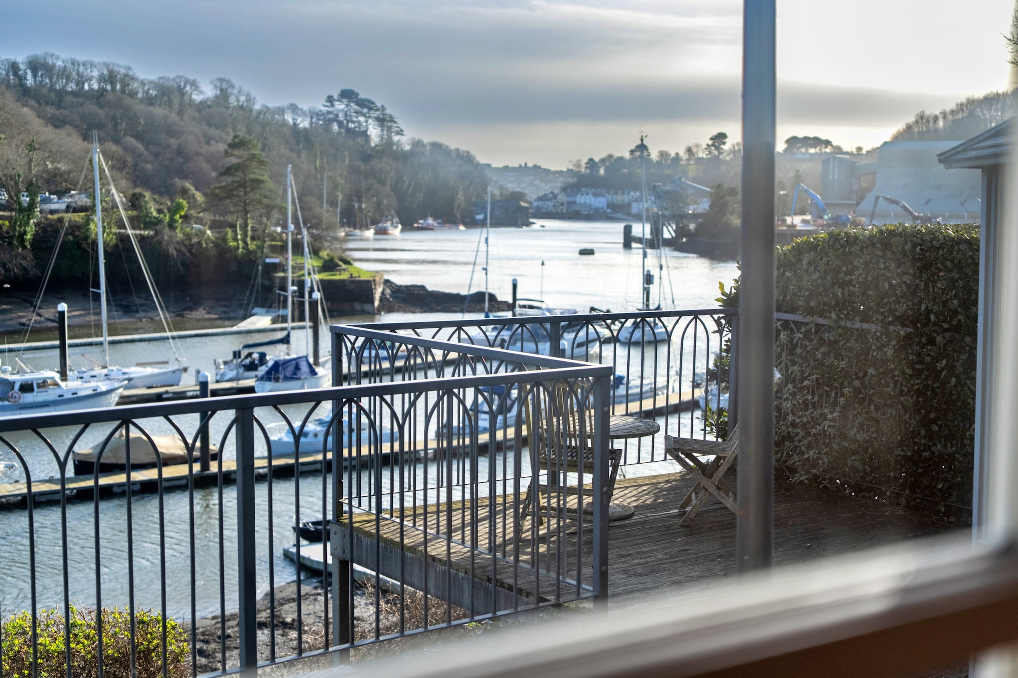 Captain's Cottage at Mixtow Creek - Aussicht Sommer