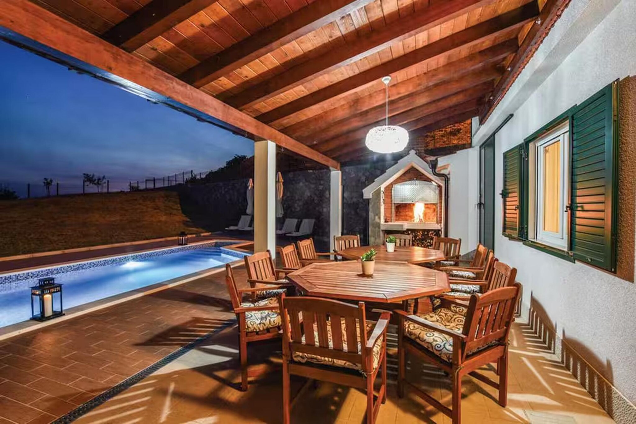 Seaview Family Villa with Heated Pool