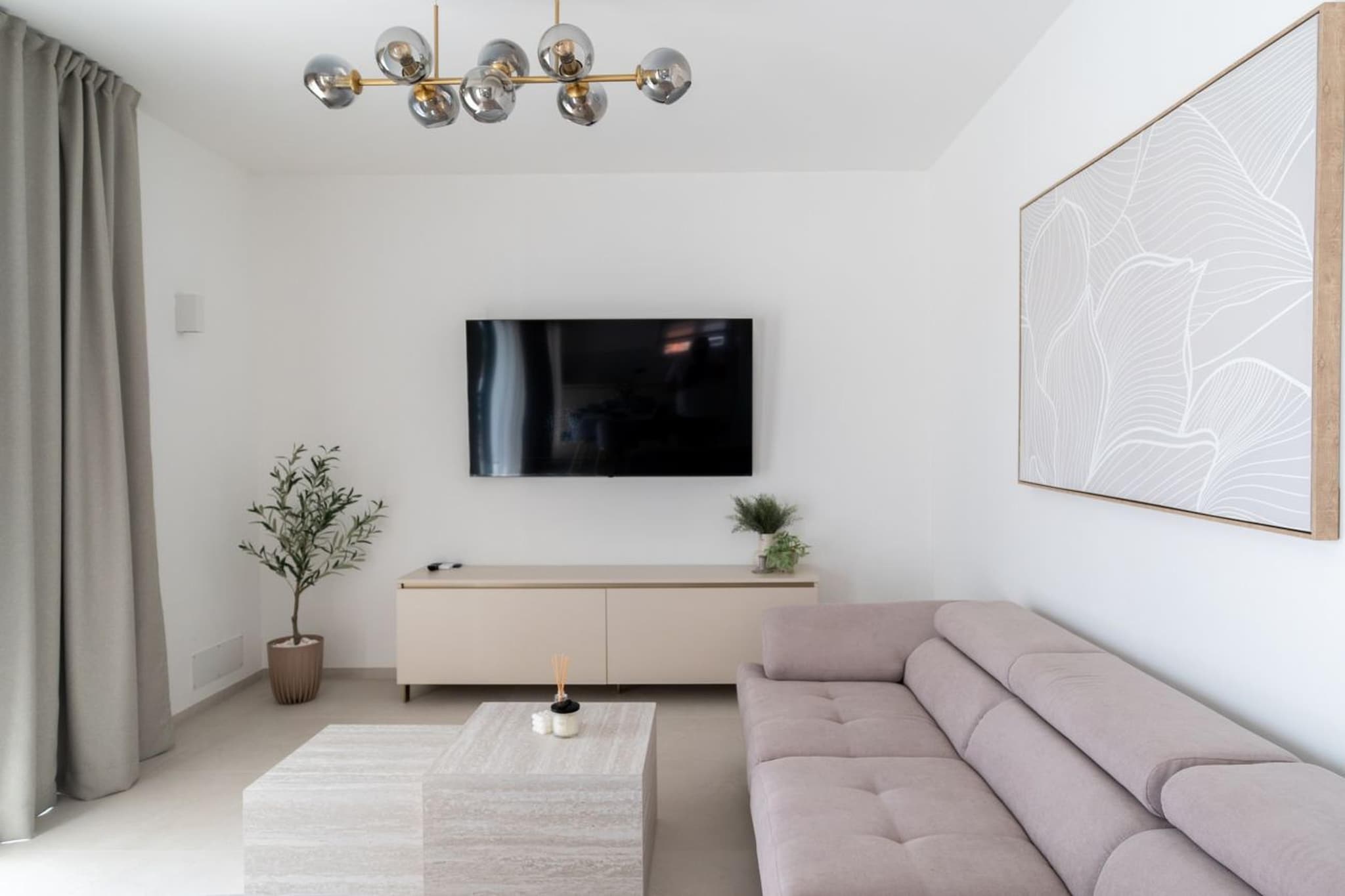 Seaview Villa Turnea - Woonkamer