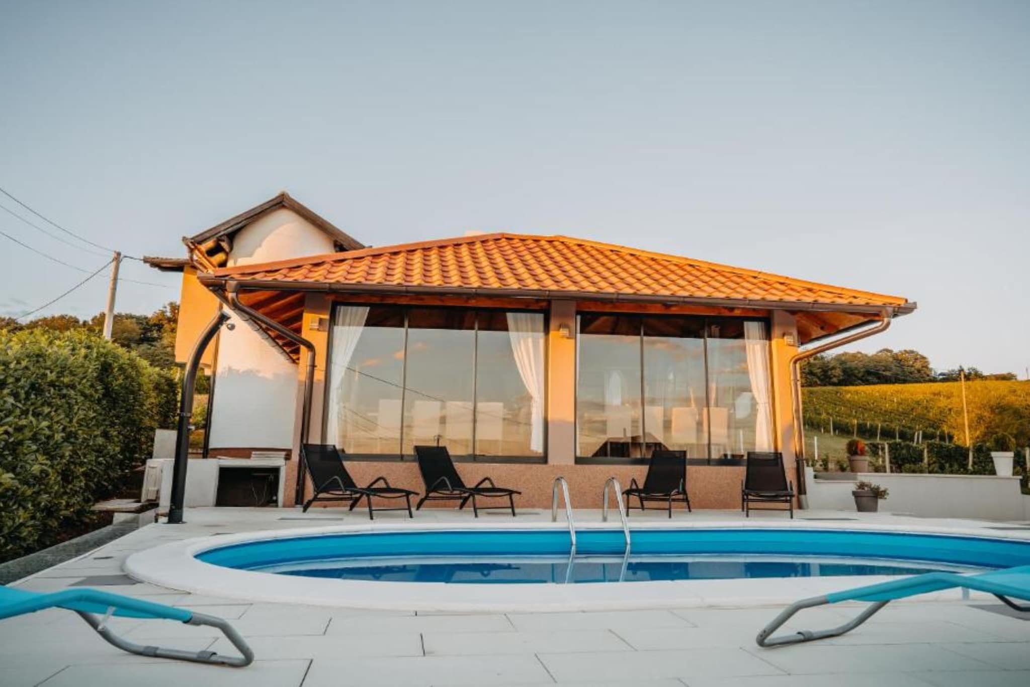 Belajec Wine & Nature Retreat - Two Bedroom Villa with the Pool - Schwimmbad
