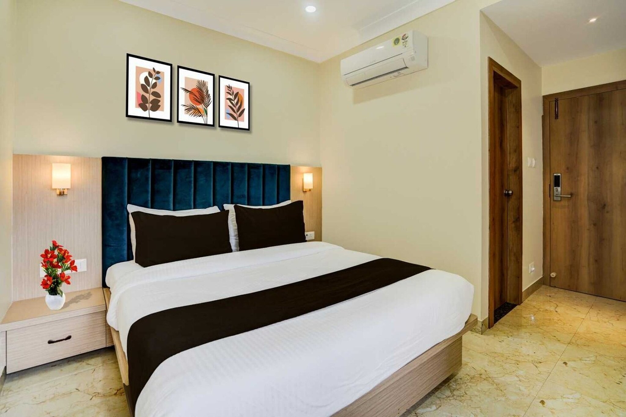 Enjoy a comfortable and hassle-free experience at our thoughtfully designed property. Each room is equipped with modern amenities, cozy bedding, and elegant decor to make you feel right at home. Located conveniently with easy access to public transport and major attractions, it's perfect for both business and leisure travelers. Cleanliness and guest comfort are our top priorities, and our team is available 24/7 to assist you throughout your stay.
 
Unmarried couples are warmly welcome at this property.
Guests with local ID proof are warmly welcome.
Foreign guests are welcome and allowed to stay at this property without any restrictions
Early Check-In Policy: A full day’s room rate will be charged for check-ins before 6:00 AM. Complimentary early check-in is available between 6:00 AM and 10:00 AM, subject to room availability.
 
Check-in is only available to guests aged 18 and above. Please provide a government-issued ID to confirm your age.