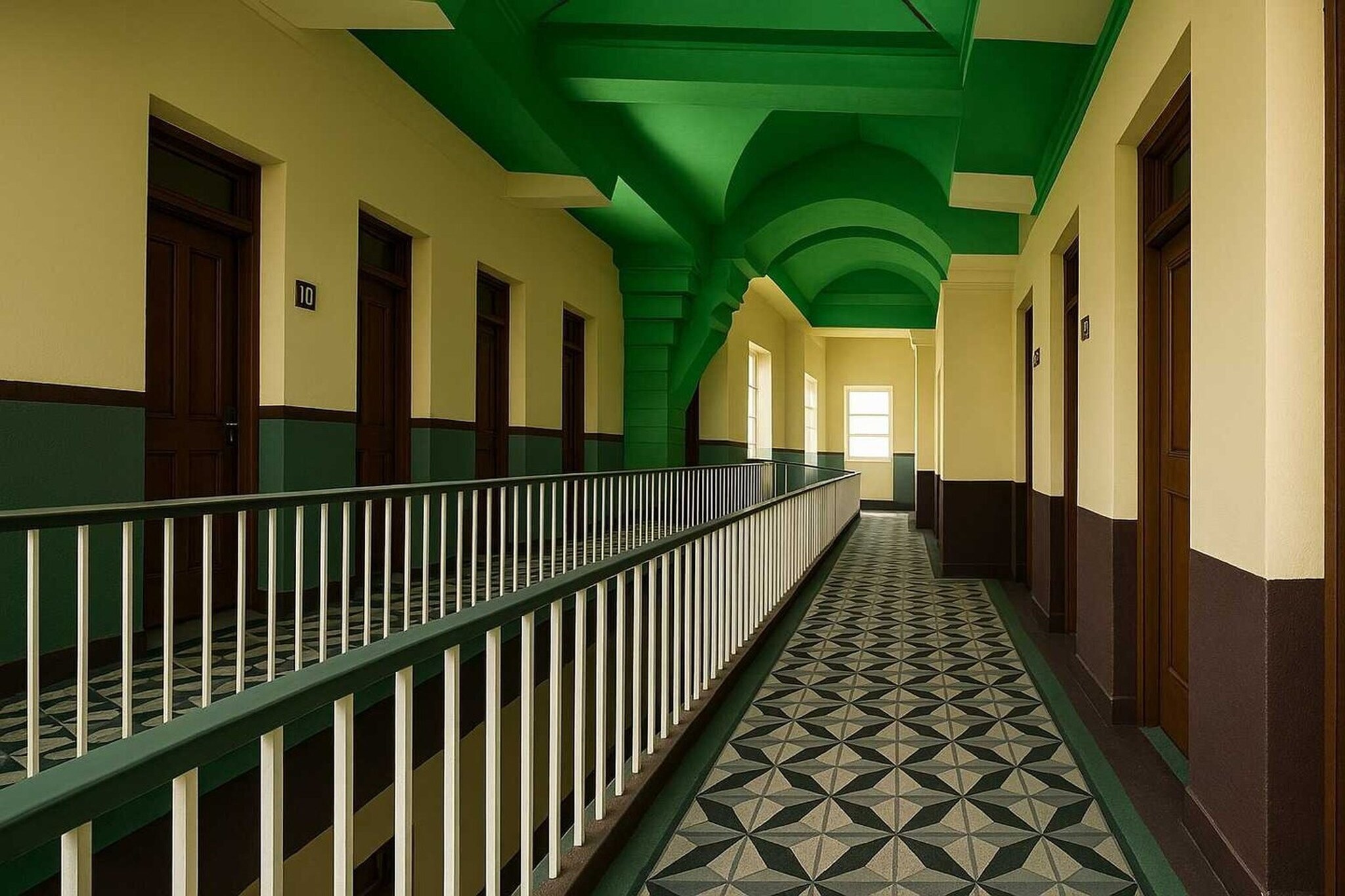 Ground floor: (bedroom(double bed, TV, seating area, air conditioning, telephone, Floor mattress), bathroom(bathtub or shower, shower, washbasin, toilet, Towels incl., shampoo, body soap, hot water))