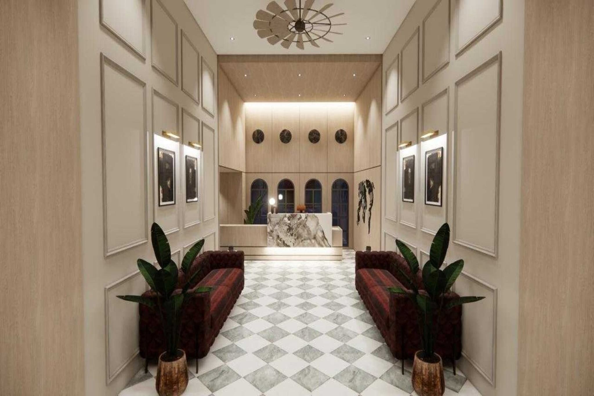 Ground floor: (bedroom(double bed, TV, seating area, air conditioning, telephone, Floor mattress), bathroom(bathtub or shower, shower, washbasin, toilet, Towels incl., shampoo, body soap, hot water), lift)