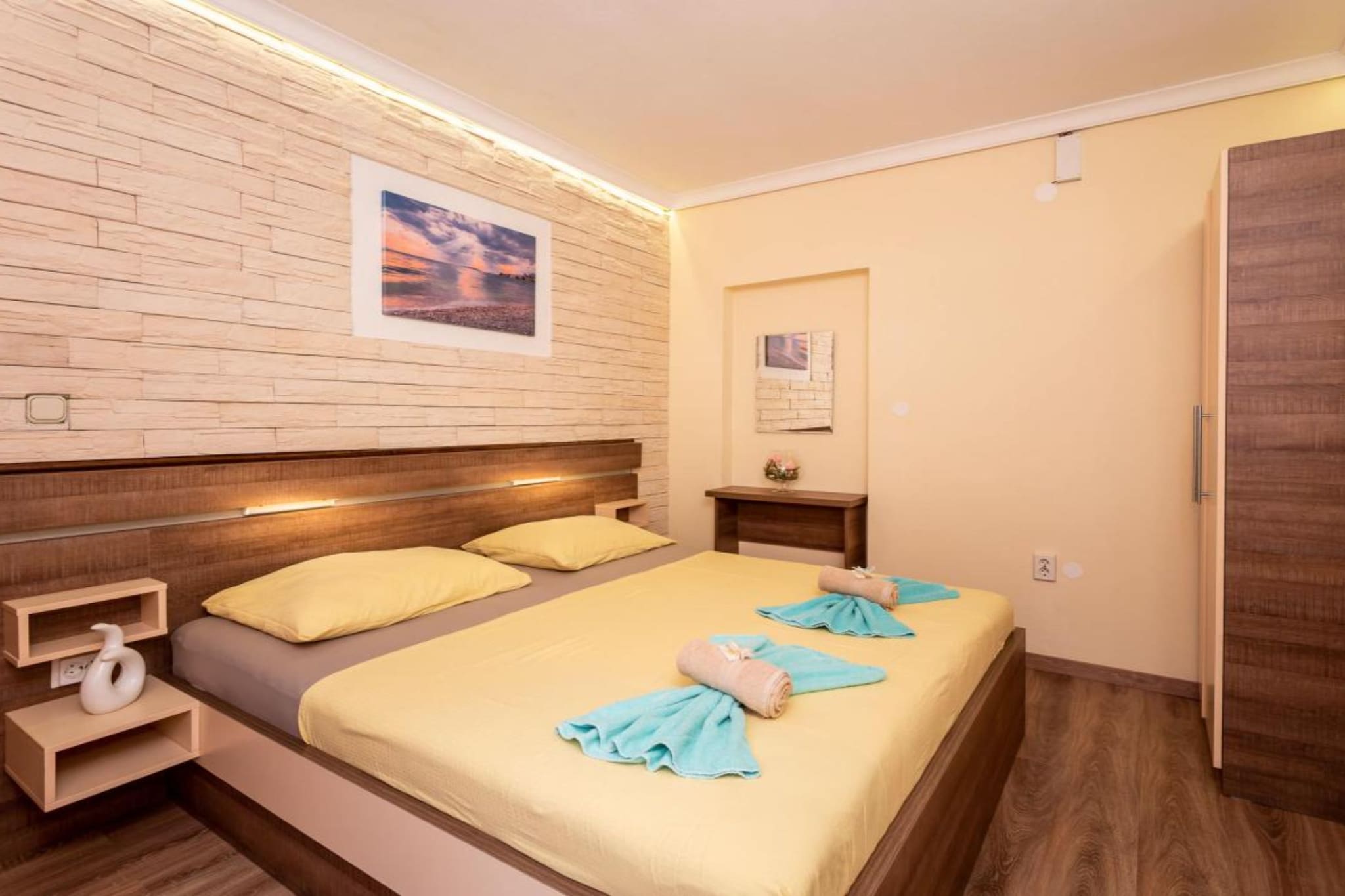 Villa Goldfield - Superior One Bedroom Apartment with Balcony - Chambre