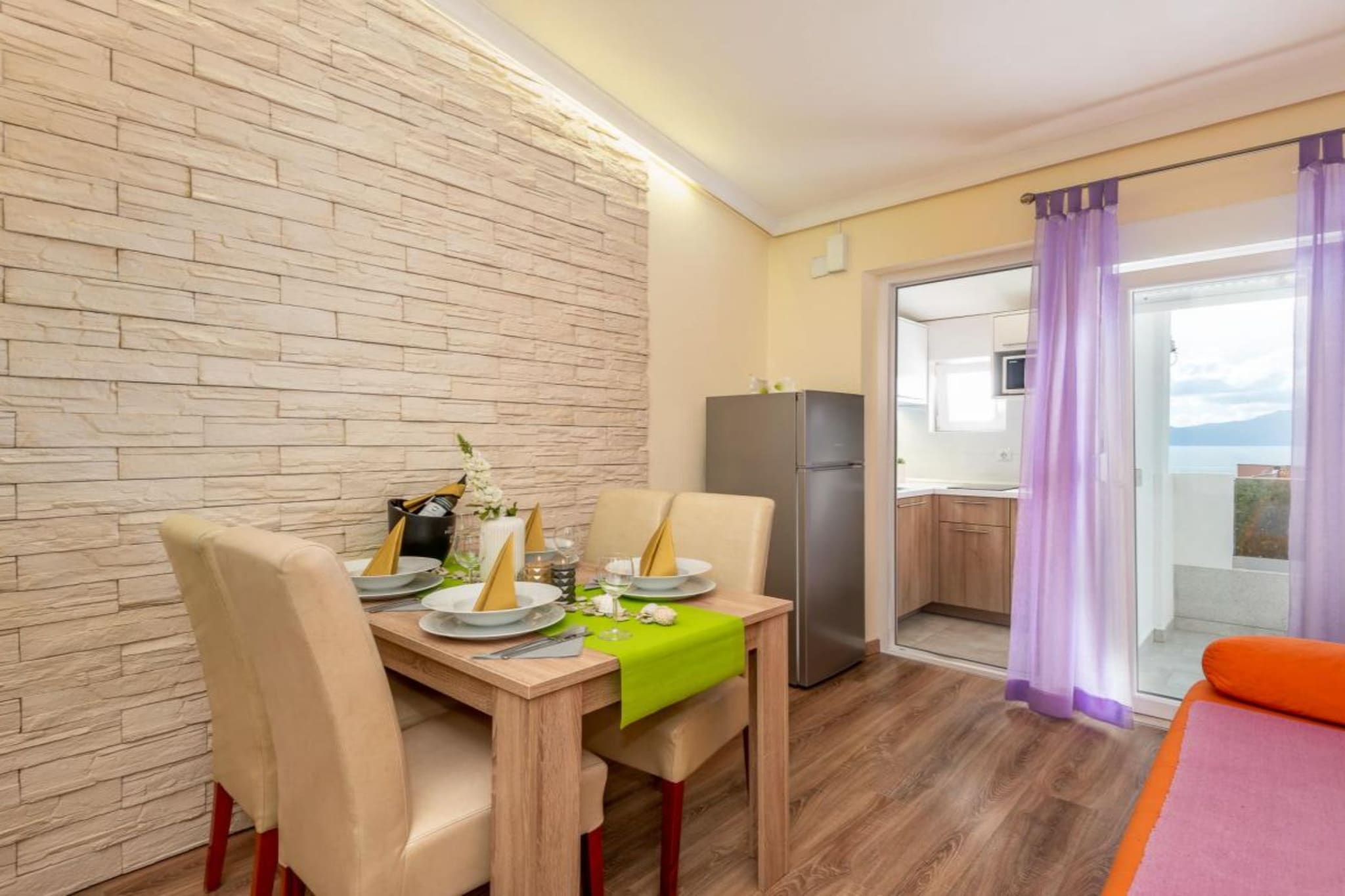Villa Goldfield - One Bedroom Apartment with Sea View and Balcony