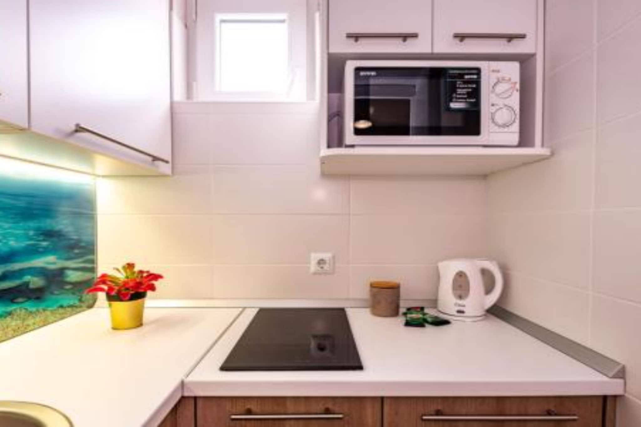 Villa Goldfield - Classic One Bedroom Apartment with Sea View and Balcony - Cuisine