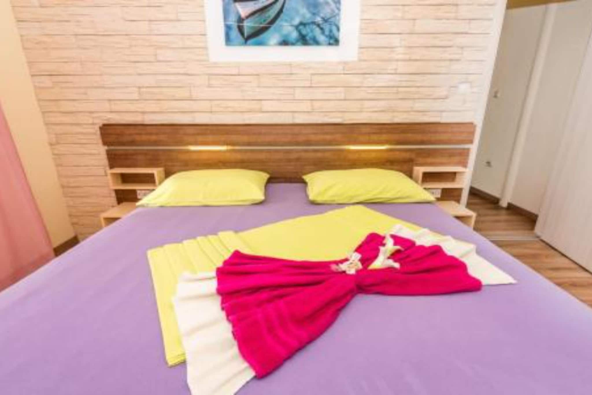 Villa Goldfield - Superior One Bedroom Apartment with Sea View and Balcony - Chambre