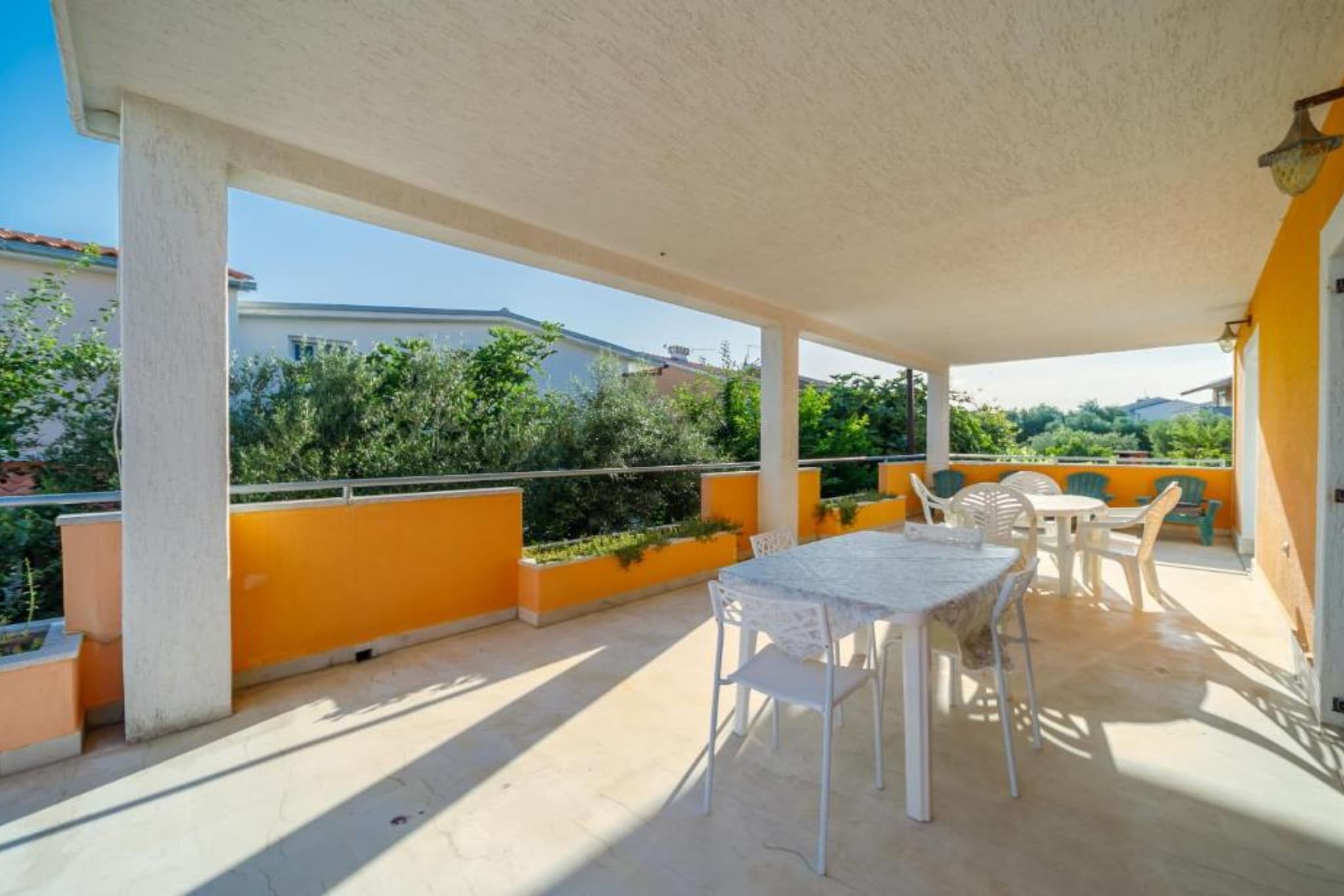 Apartments Bozena - Two bedroom apartment 5 + 2 (Natalka) - Terrasse/Balkon