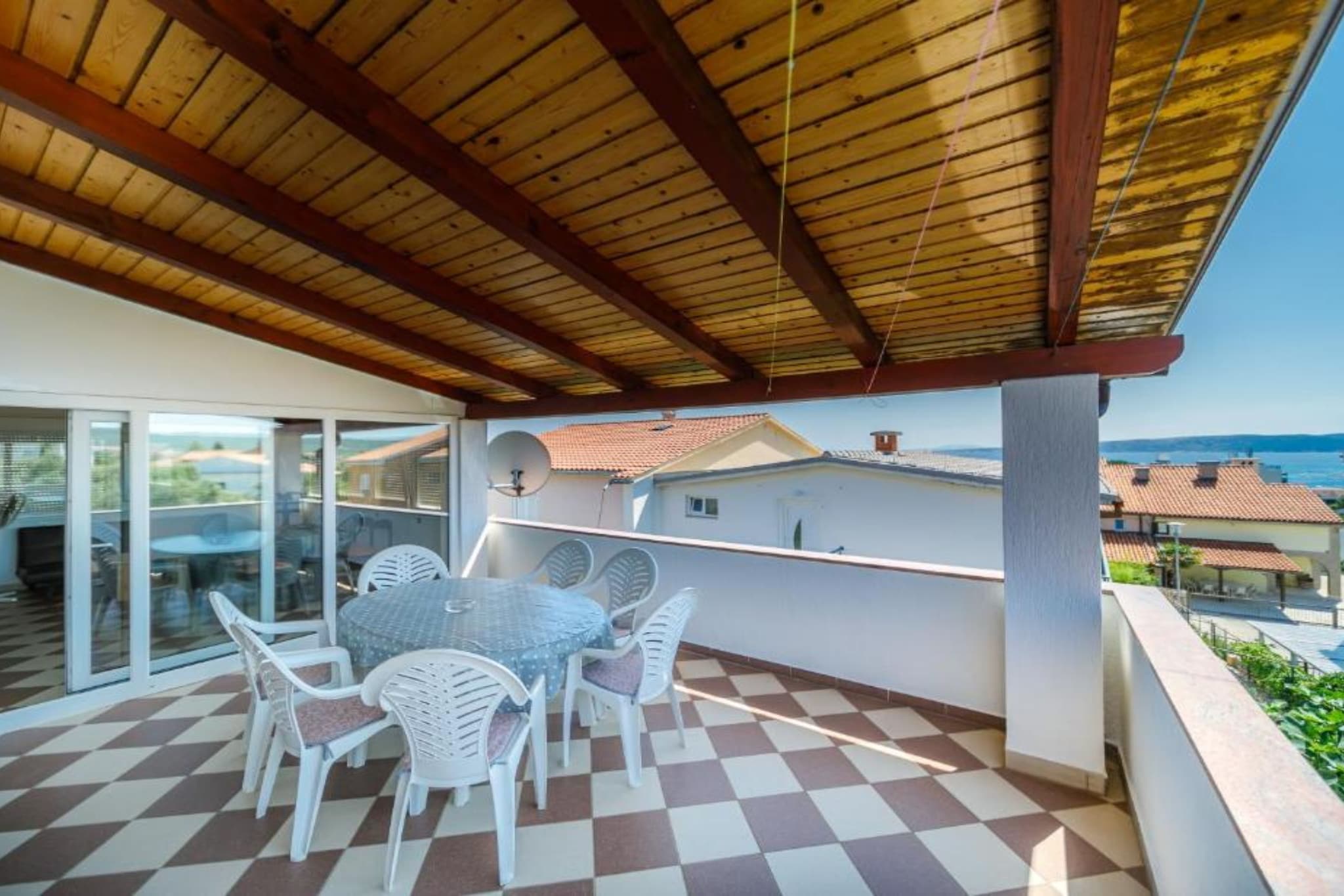 Apartments Bozena - One bedroom apartment  with terrace (A) - Terrasse/Balkon