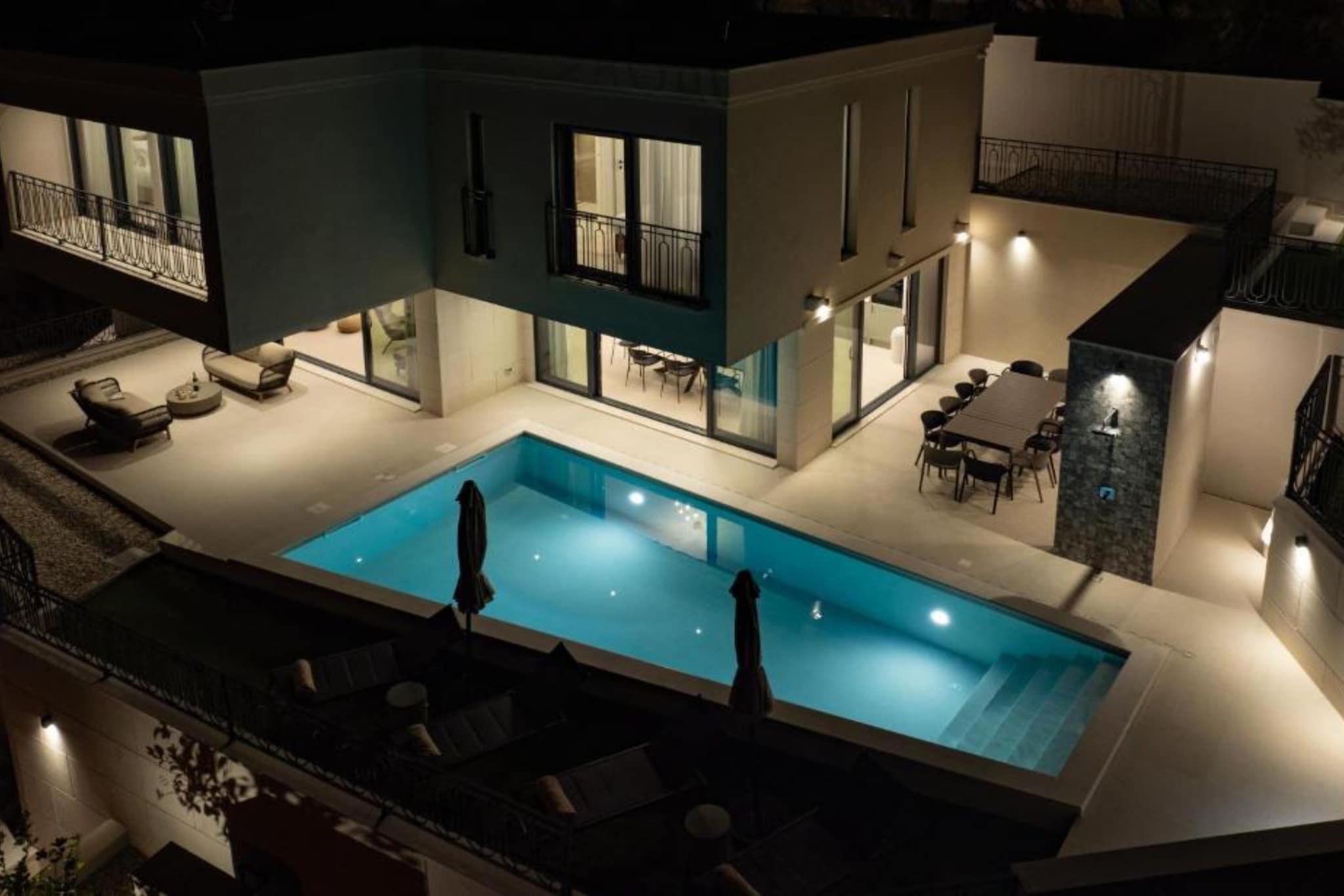 Lux Villa Mariva - Five bedroom Villa with pool - Zwembad