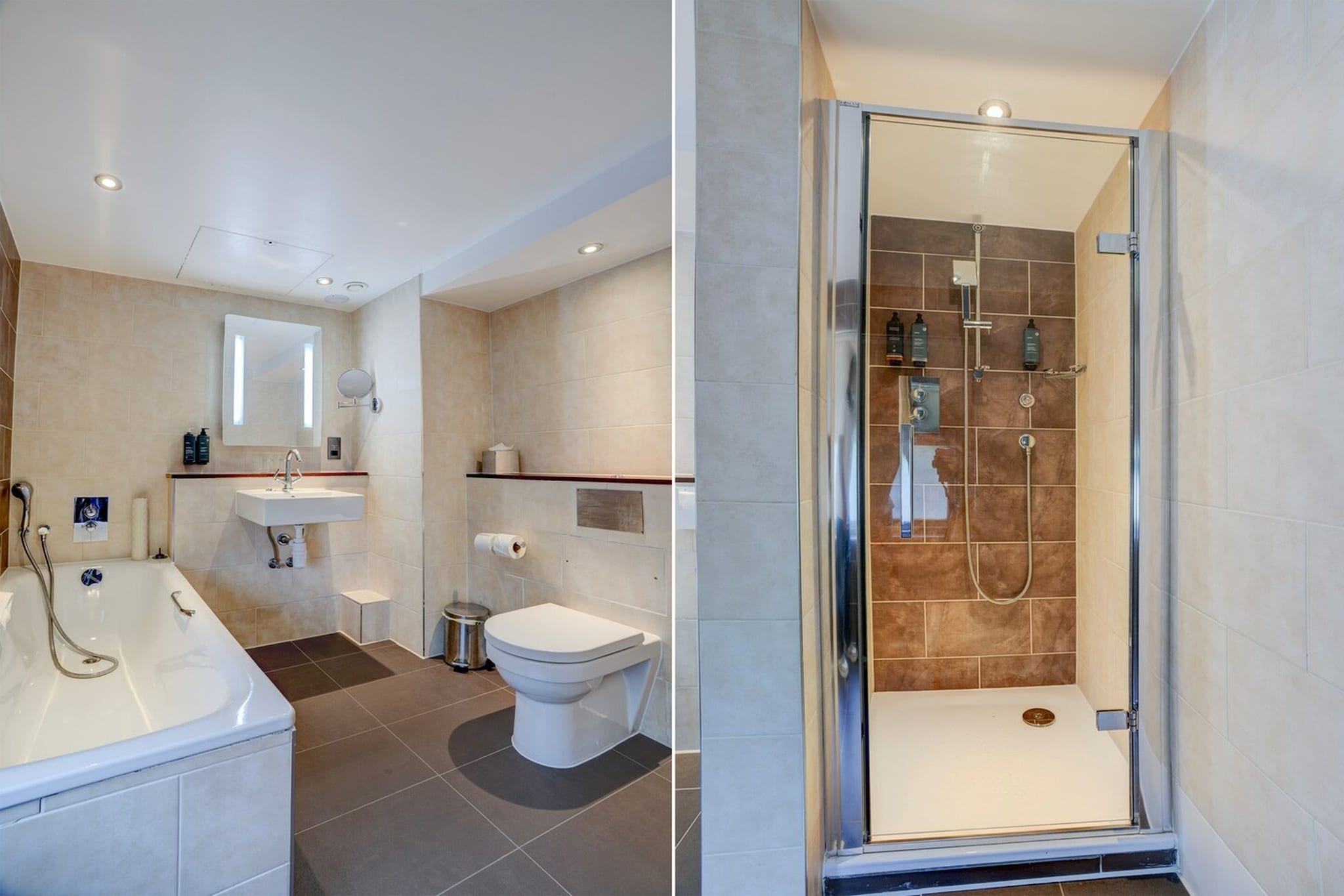 Twin Room with River View - Badkamer
