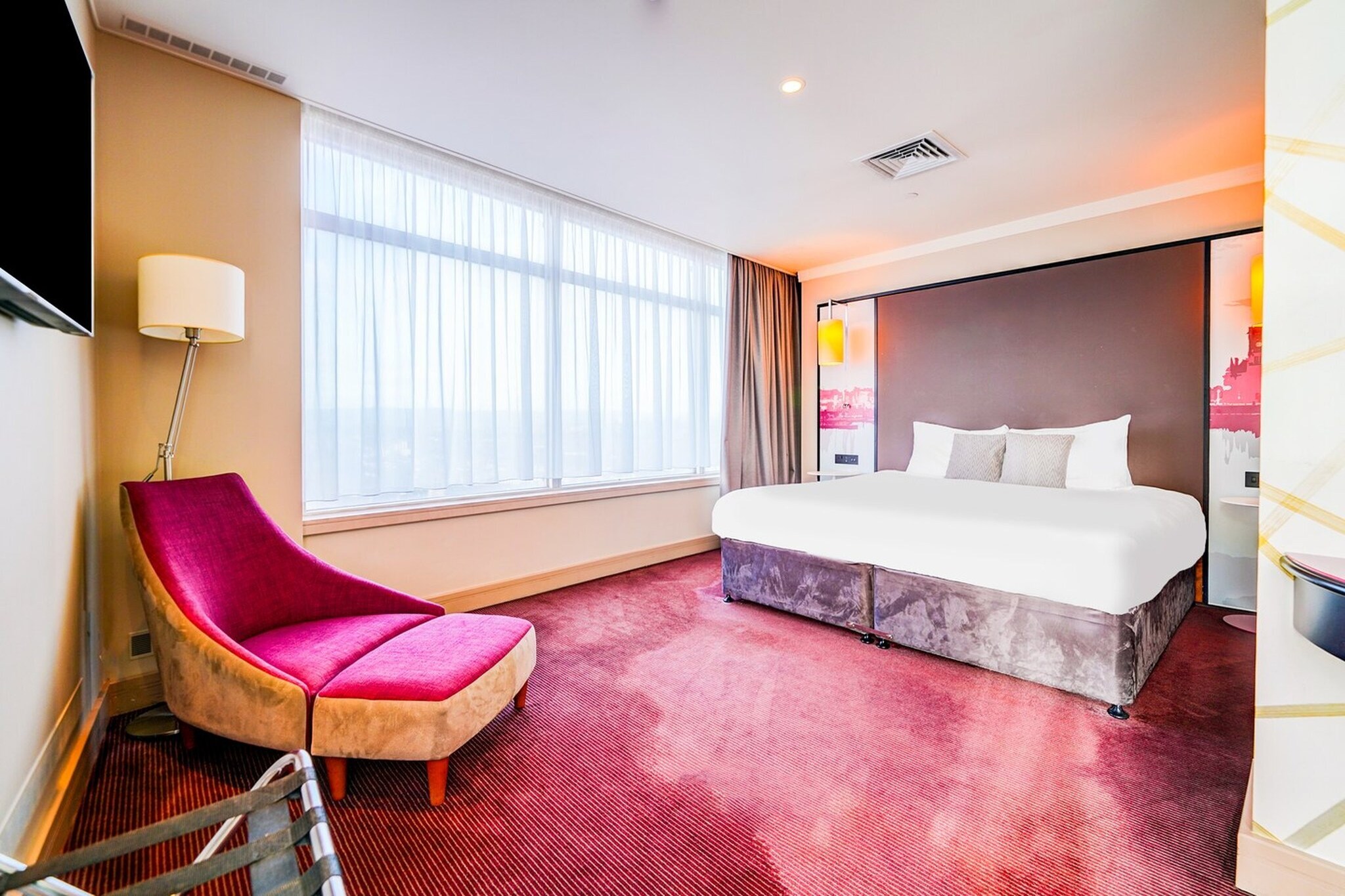 Privilege Room with Panoramic Views across the city - Plattegrond