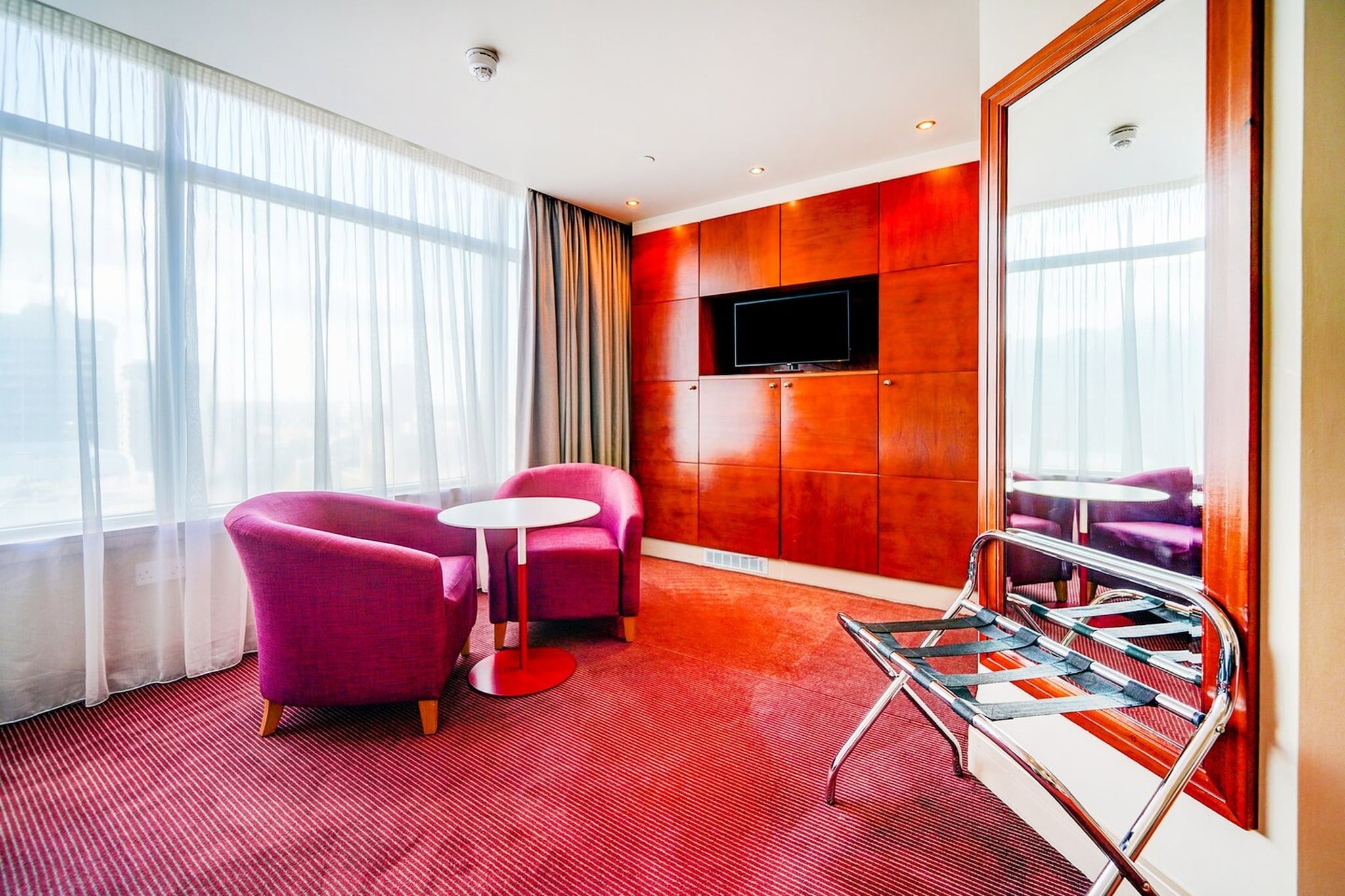 Privilege Room with Panoramic Views across the city - Slaapkamer