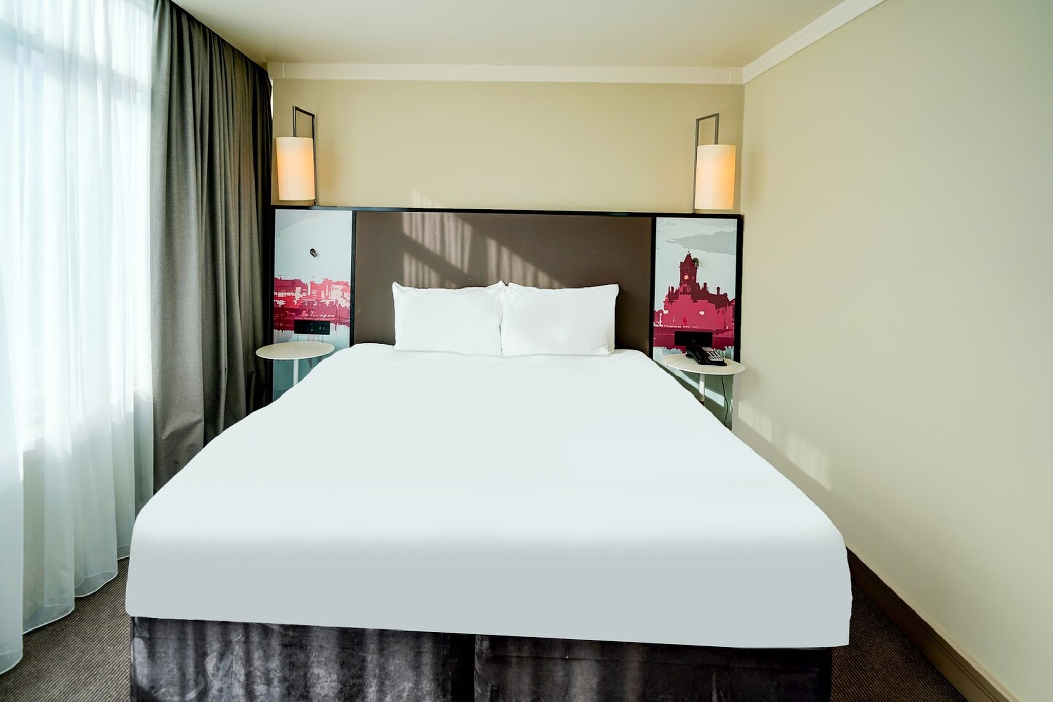 Privilege Room with Panoramic Views across the city - Slaapkamer