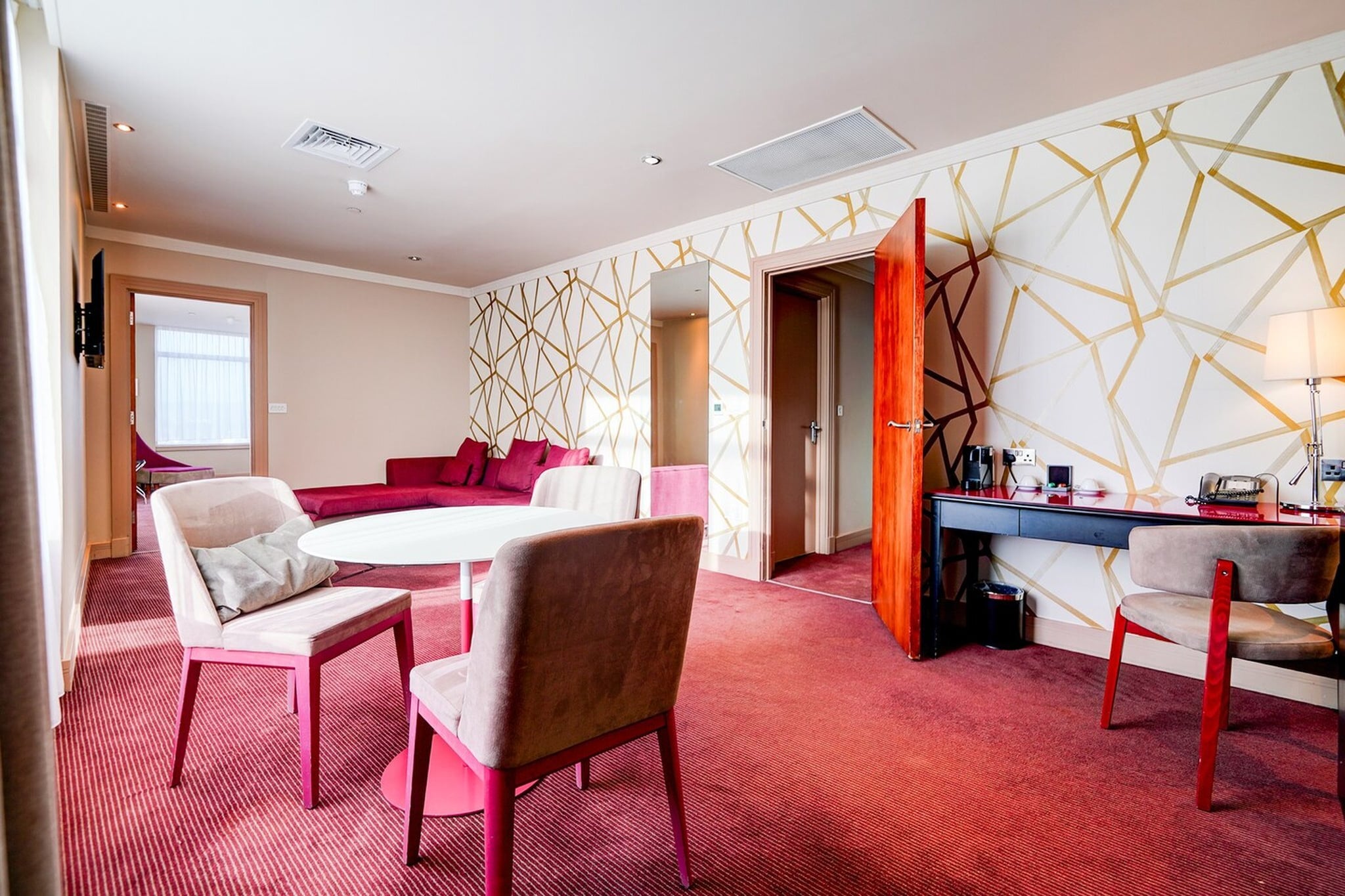 Privilege Room with Panoramic Views across the city - Slaapkamer