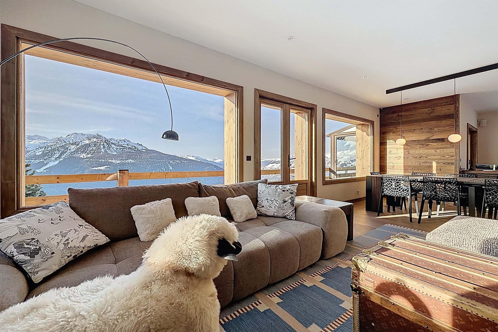 Luxury Alpine Chalet in La Rosière for 12 Guests