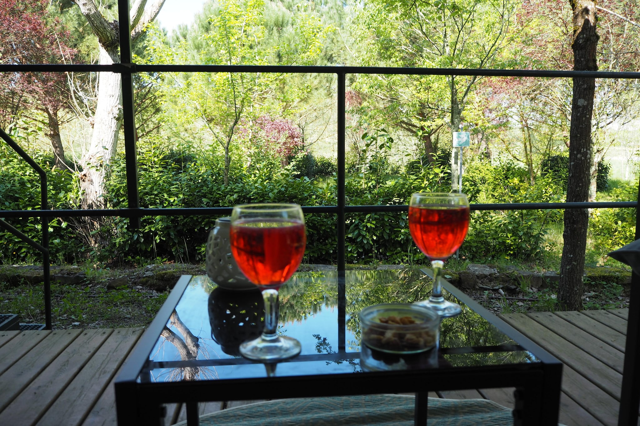 Camping Village La Chiocciola 4p2 - Terrasbalkon