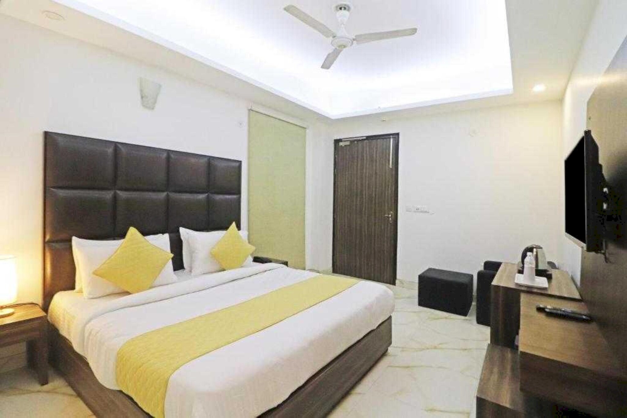 Enjoy a comfortable and hassle-free experience at our thoughtfully designed property. Each room is equipped with modern amenities, cozy bedding, and elegant decor to make you feel right at home. Located conveniently with easy access to public transport and major attractions, it's perfect for both business and leisure travelers. Cleanliness and guest comfort are our top priorities, and our team is available 24/7 to assist you throughout your stay. 

Unmarried couples are warmly welcome at this property.
Guests with local ID proof are warmly welcome.
Foreign guests are welcome and allowed to stay at this property without any restrictions
Early Check-In Policy: A full day’s room rate will be charged for check-ins before 6:00 AM. Complimentary early check-in is available between 6:00 AM and 10:00 AM, subject to room availability.
 
Check-in is only available to guests aged 18 and above. Please provide a government-issued ID to confirm your age.