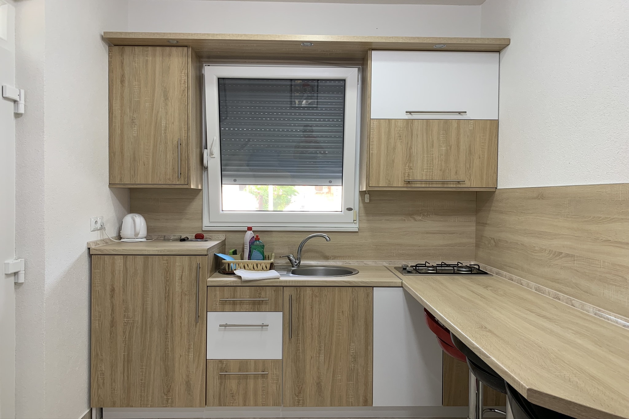 The studio in Vir has 1 bedrooms and capacity for 2 persons. Accommodation of 25 m² cozy and is fully-equiped, located on beach, It has waterfront and garden. The property is located 0 m golf course, 130 m rock beach, 350 m the restaurant, 350 m coffee shop, 850 m supermarket, 9 km city, 25 km hospital, 36 km international airport, 36 km airport and it is located in a a family-friendly zone and next to the sea. The accommodation is equipped with the following items: garden, outdoor furniture, fenced plot, terrace, barbecue, internet (Wi-Fi), hair dryer, electric heating, air-conditioned, open-air parking in the same building, TV, satellite tv. The open plan kitchen, electric, is equipped with refrigerator, microwave, freezer, dishes/cutlery, kitchen utensils, coffee machine, toaster and kettle.
