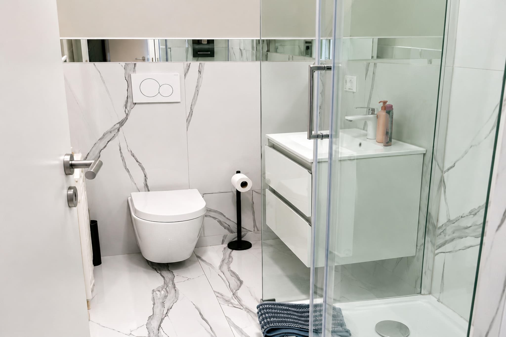 Apartment für Monteure Bad Camberg - Salle de bain