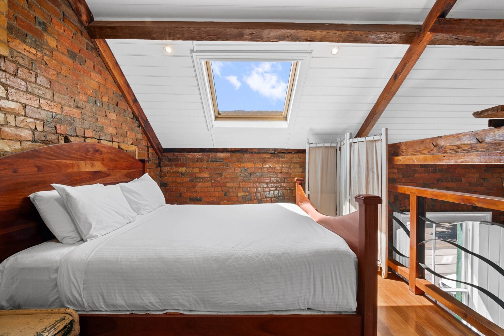 Vintage loft residence with Open-plan mezzanine's