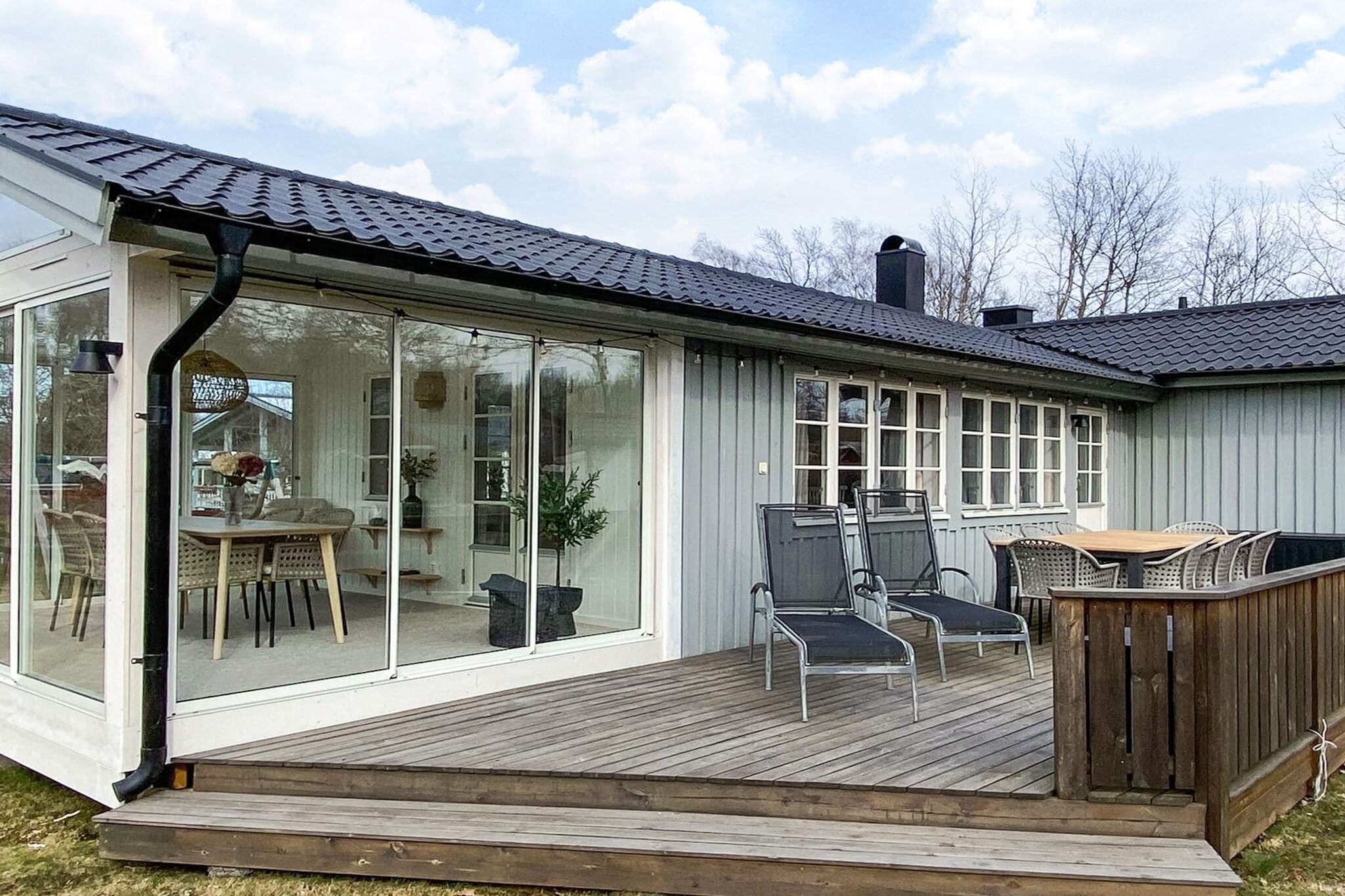 5 Sterne Ferienhaus in FÄRJESTADEN - Im Freien