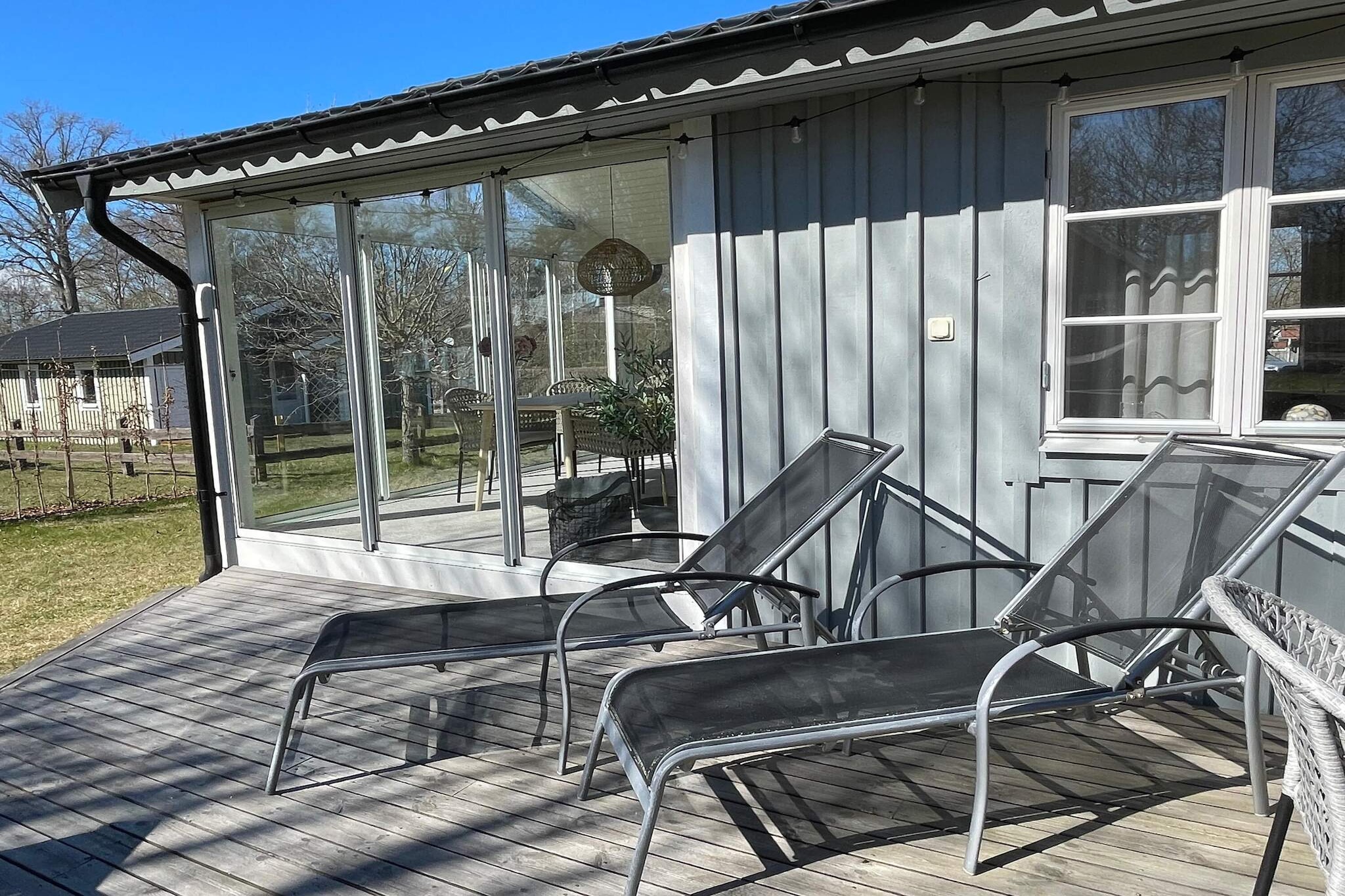 5 Sterne Ferienhaus in FÄRJESTADEN - Im Freien