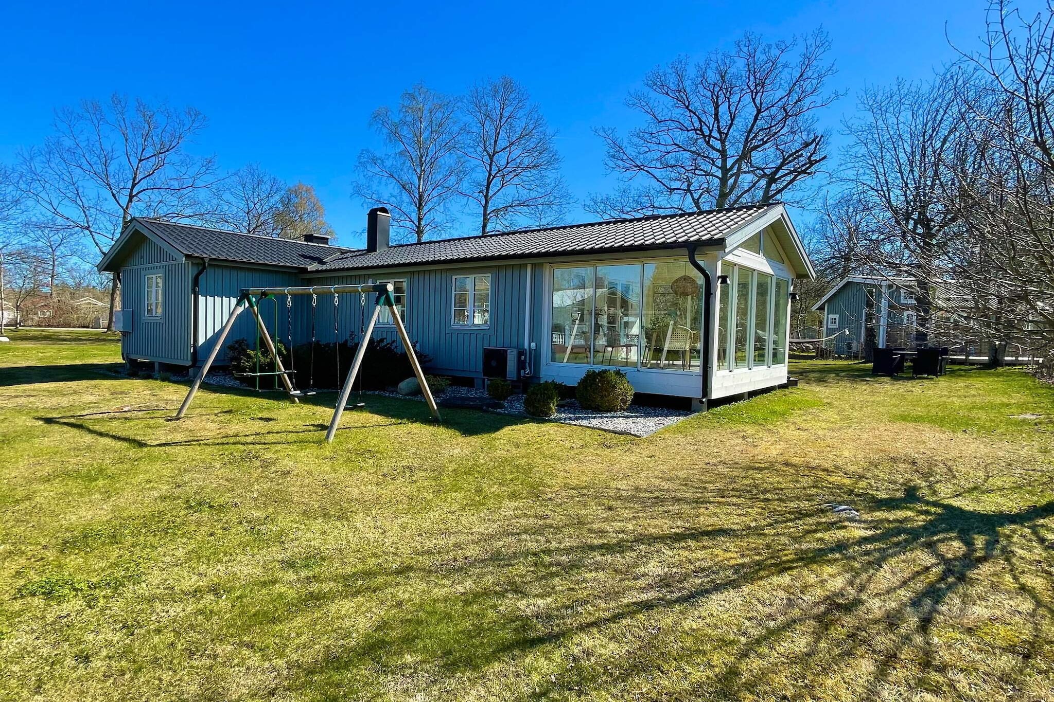 5 Sterne Ferienhaus in FÄRJESTADEN - Im Freien