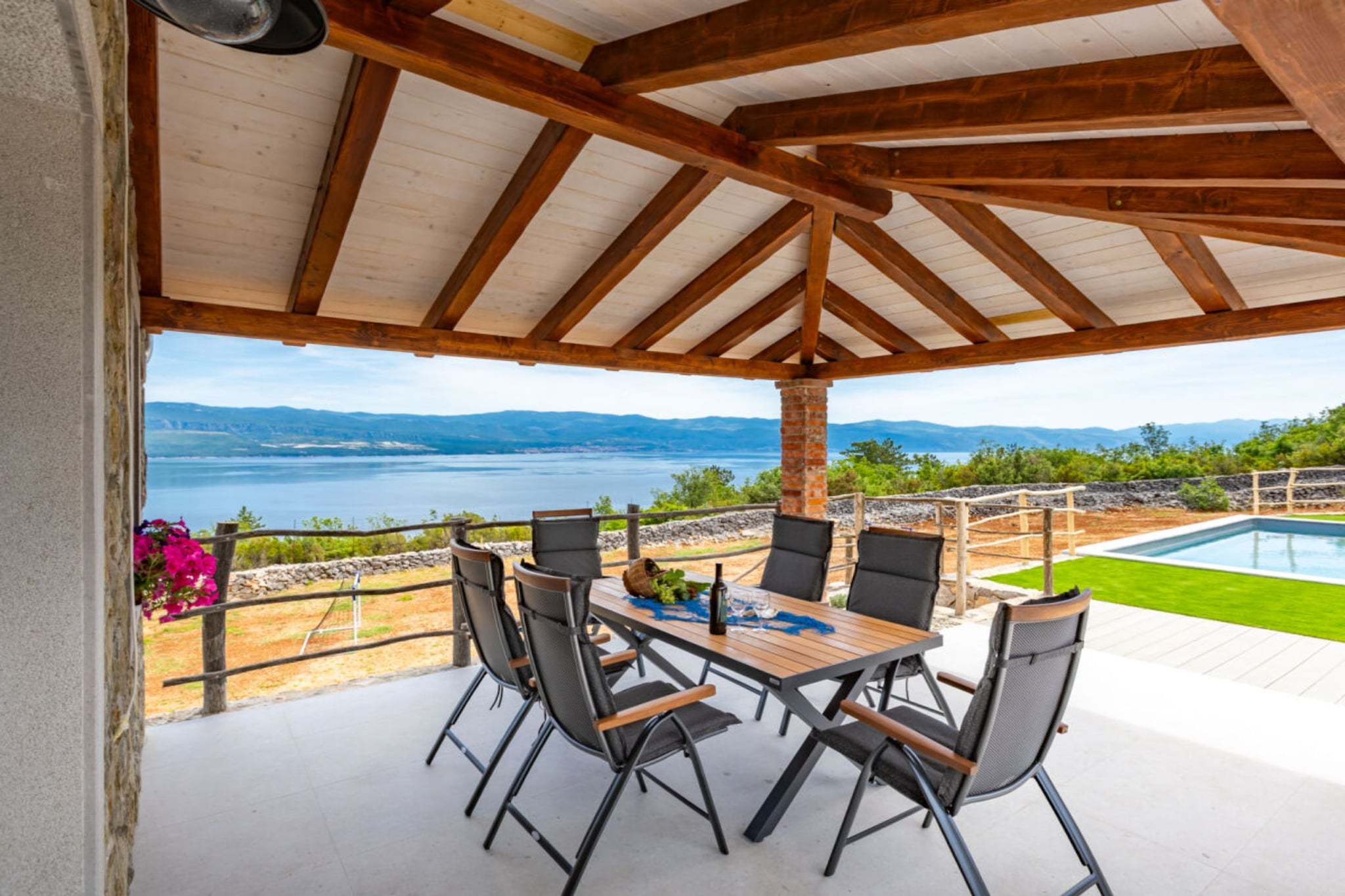 Villa Mare - OneBedroom Villa with Pool - Terras
